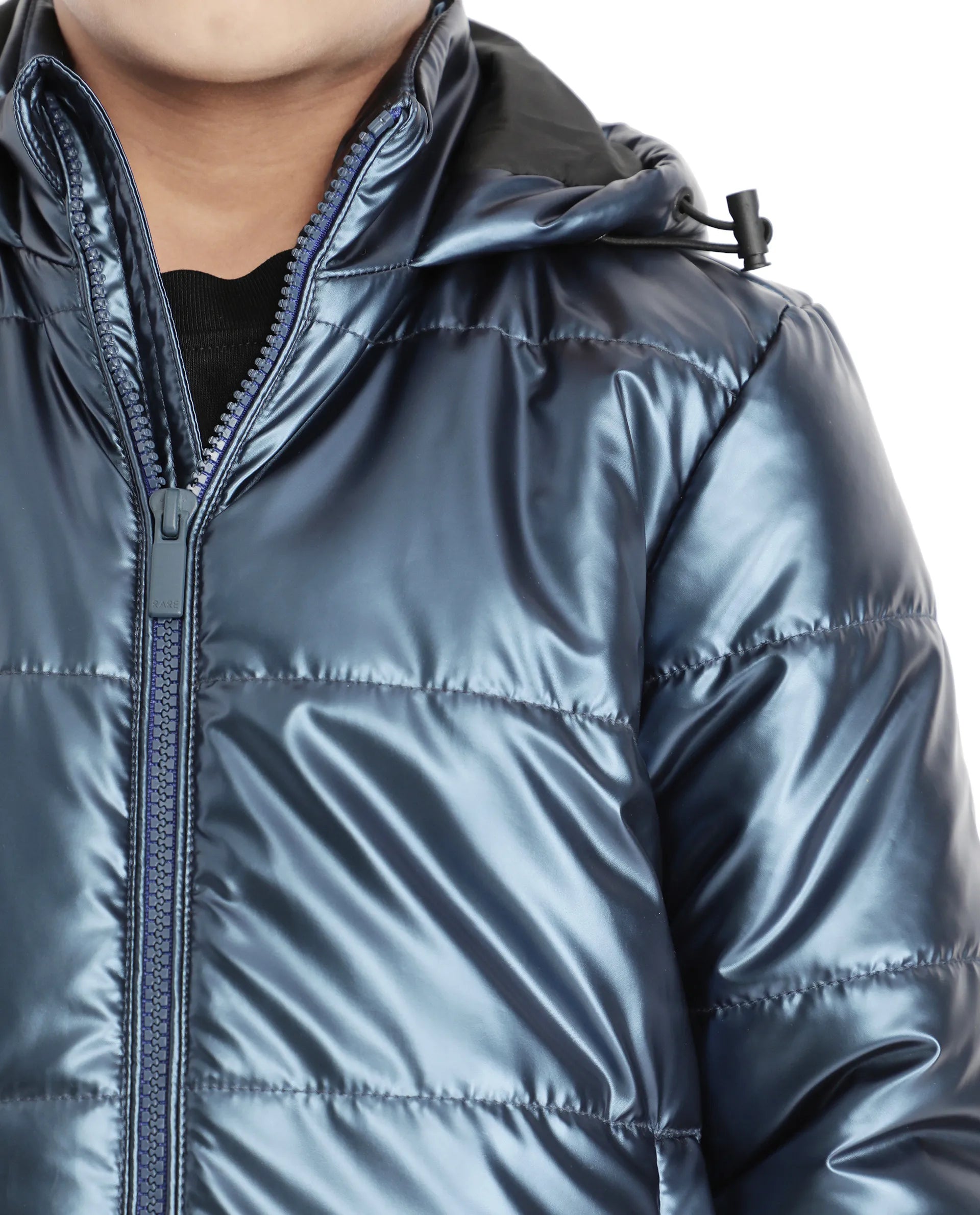 Rare Ones Kids Napier Flouroscent Purple Polyester Full Sleeve Solid Jacket