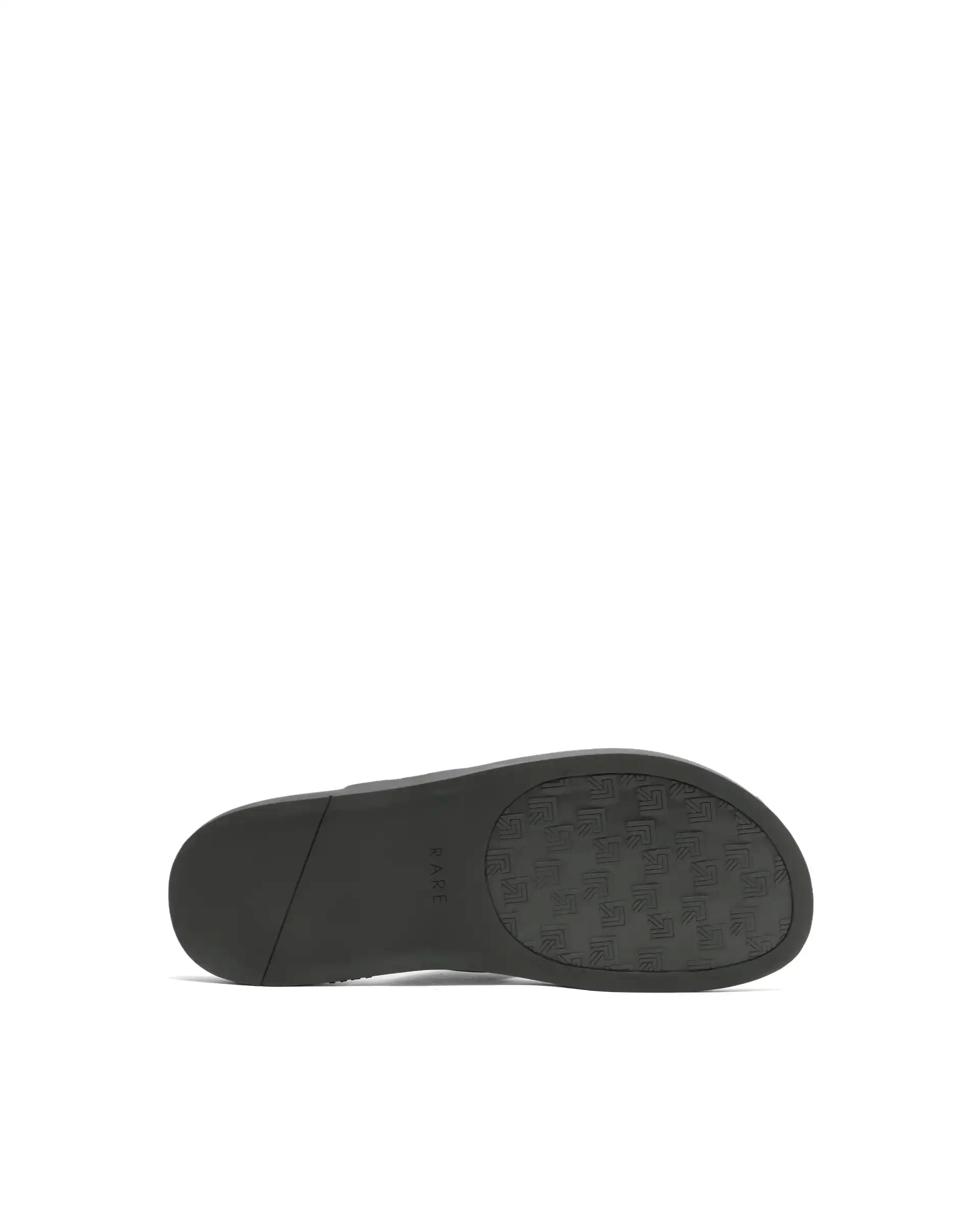 Rarez Men's Nate Olive/Ecru Leather Regular Sandal