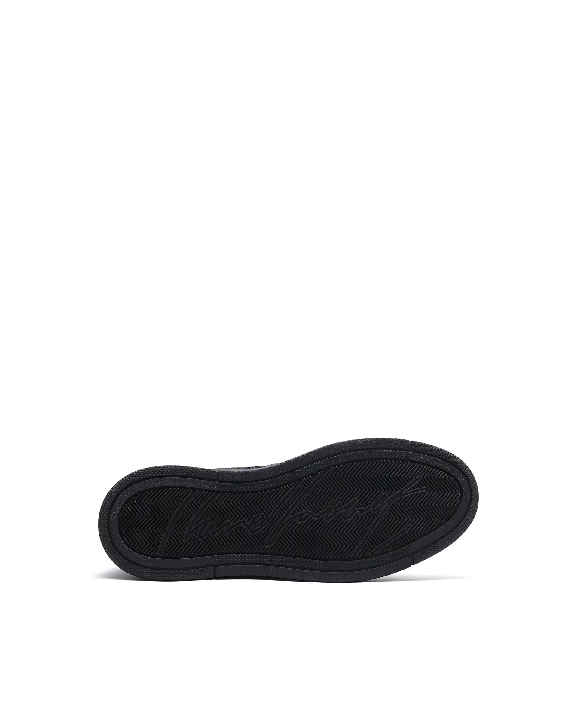 Rarez Men's Navo Black Micro Fiber Sneaker