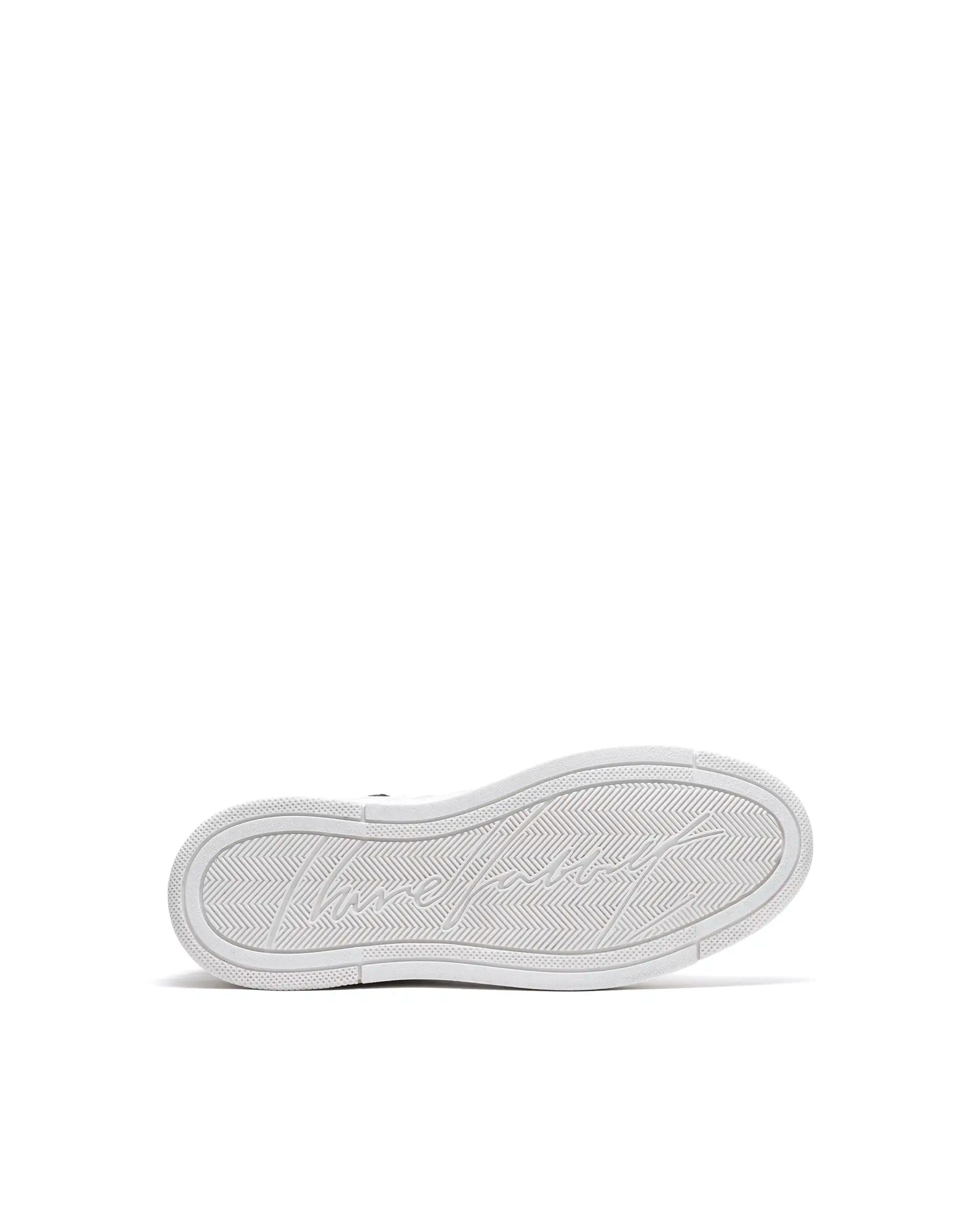 Rarez Men's Navo White/Black Micro Fiber Sneaker