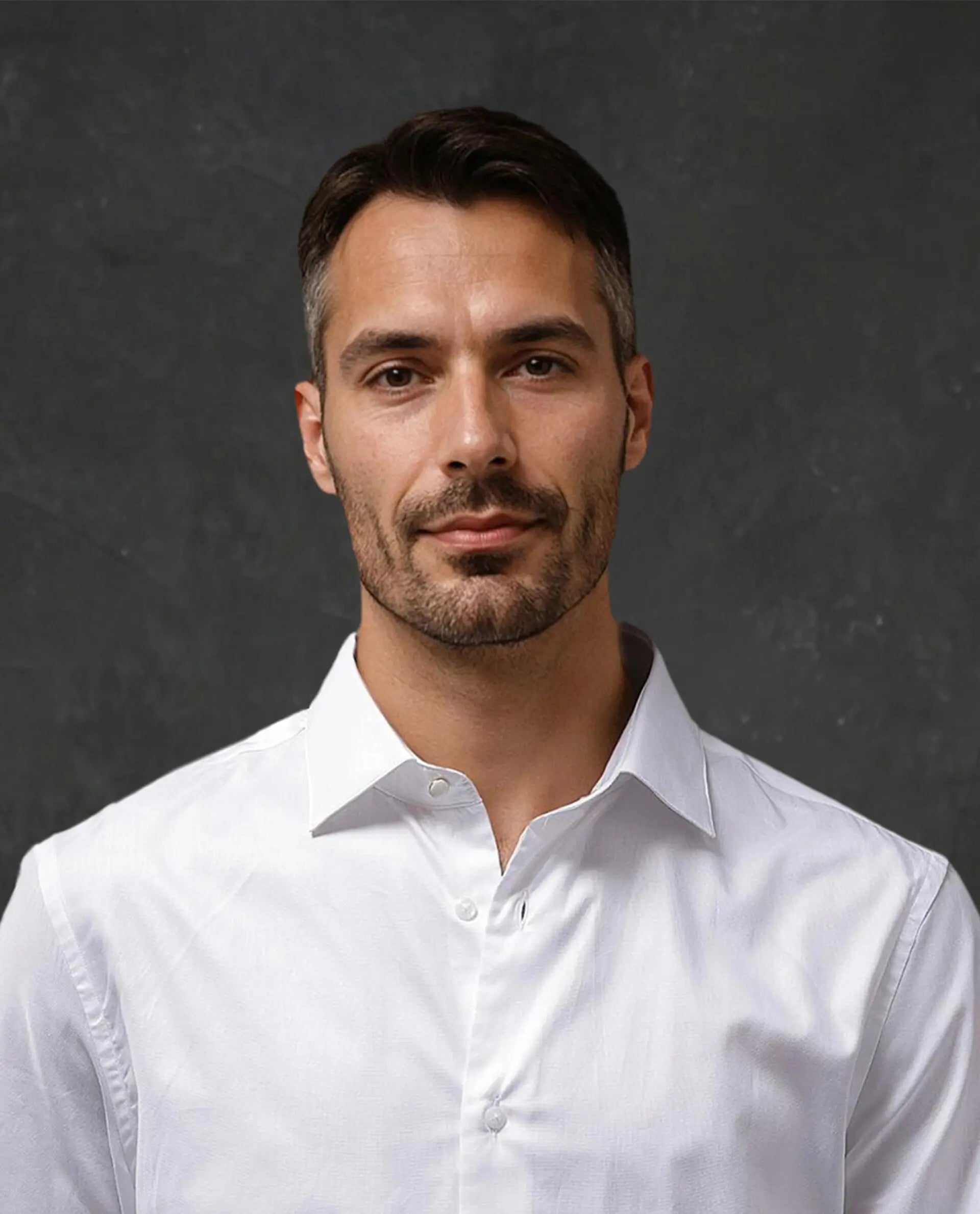 Rare Rabbit Men Nello White Cotton Fabric Full Sleeve Cufflinked Regular Fit Premium Business Solid Shirt