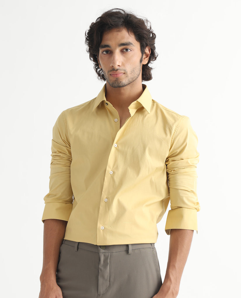 Winter Mens Yellow Overshirt Rare Rabbit Men's Neutons Light