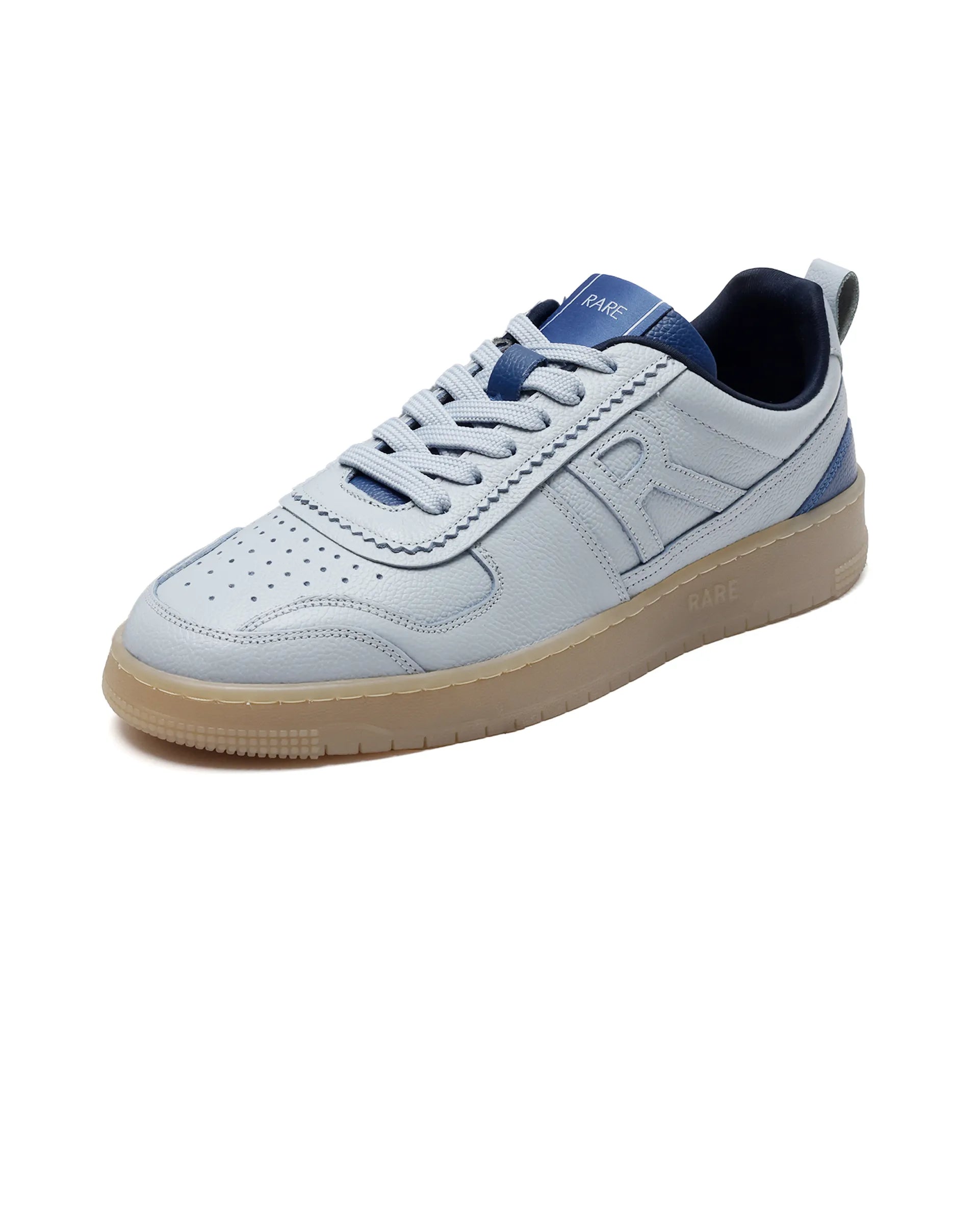 Rare Rabbit Men's Nigel Ice Blue Lace-Up Closure Sneaker