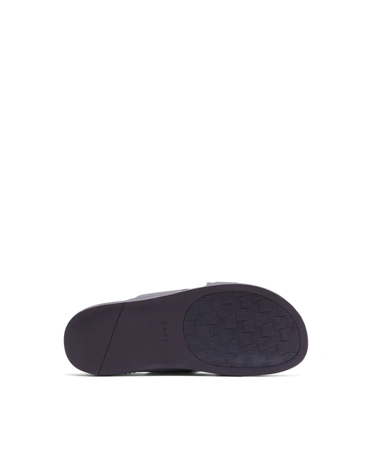 Rarez Men's Niro Dark Prune Leather Regular Sandal