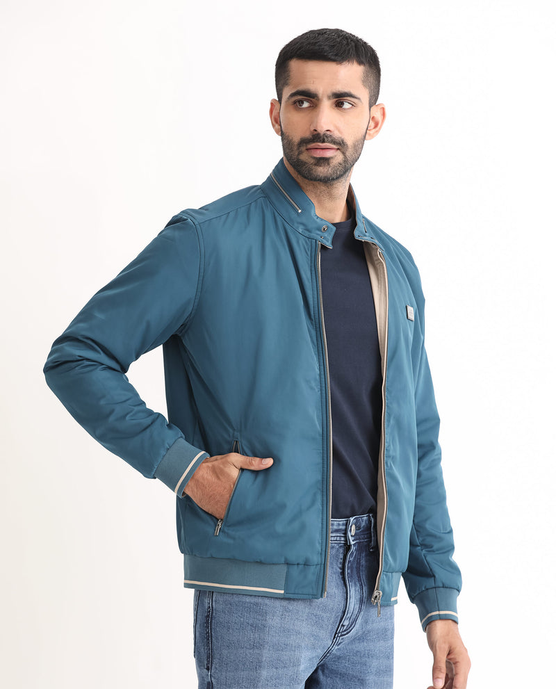 Navy Bomber Jacket in a Relaxed Fit with Side Pockets | Whistles |