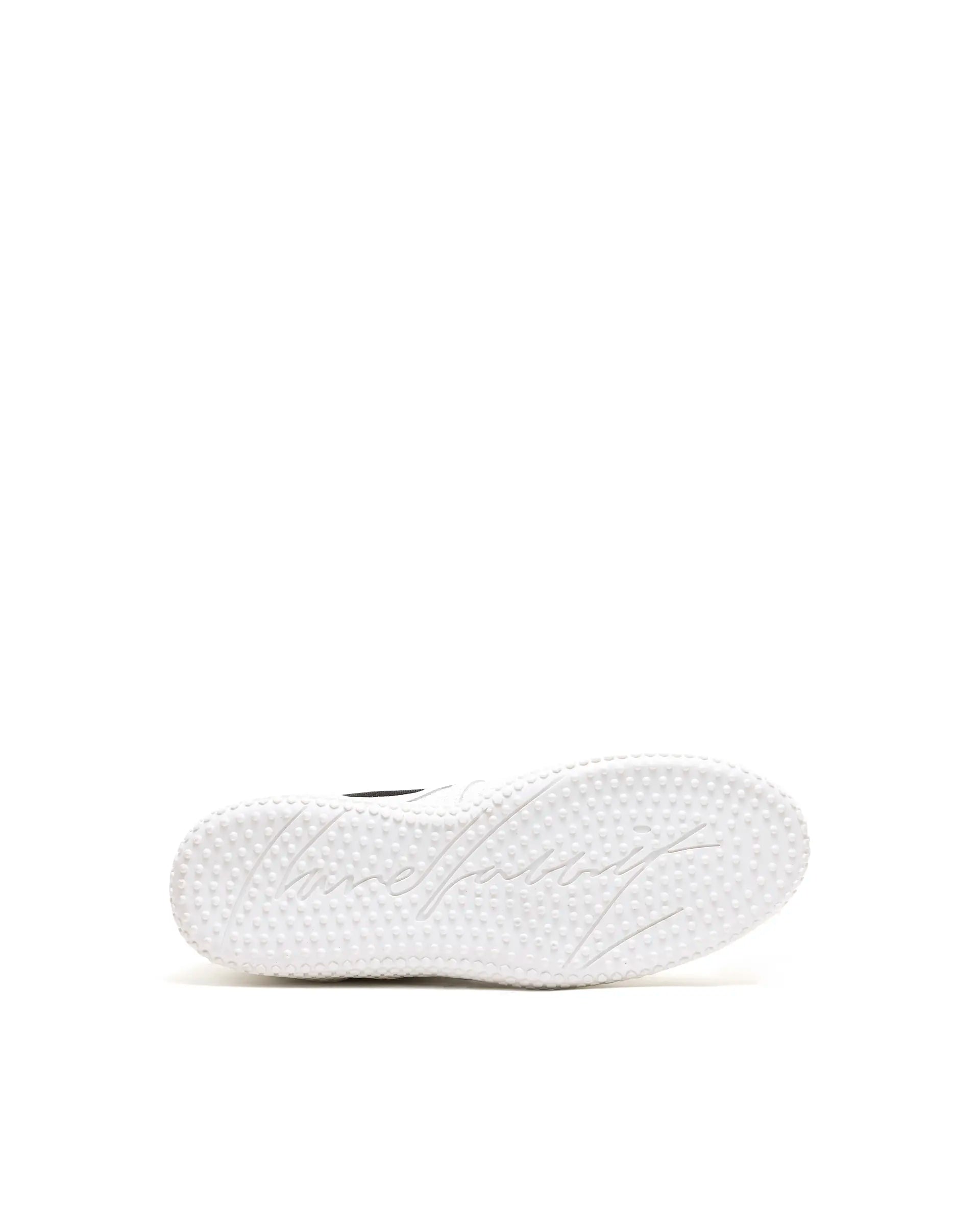 Rarez Men's Nosta White Mesh and leather Sneaker