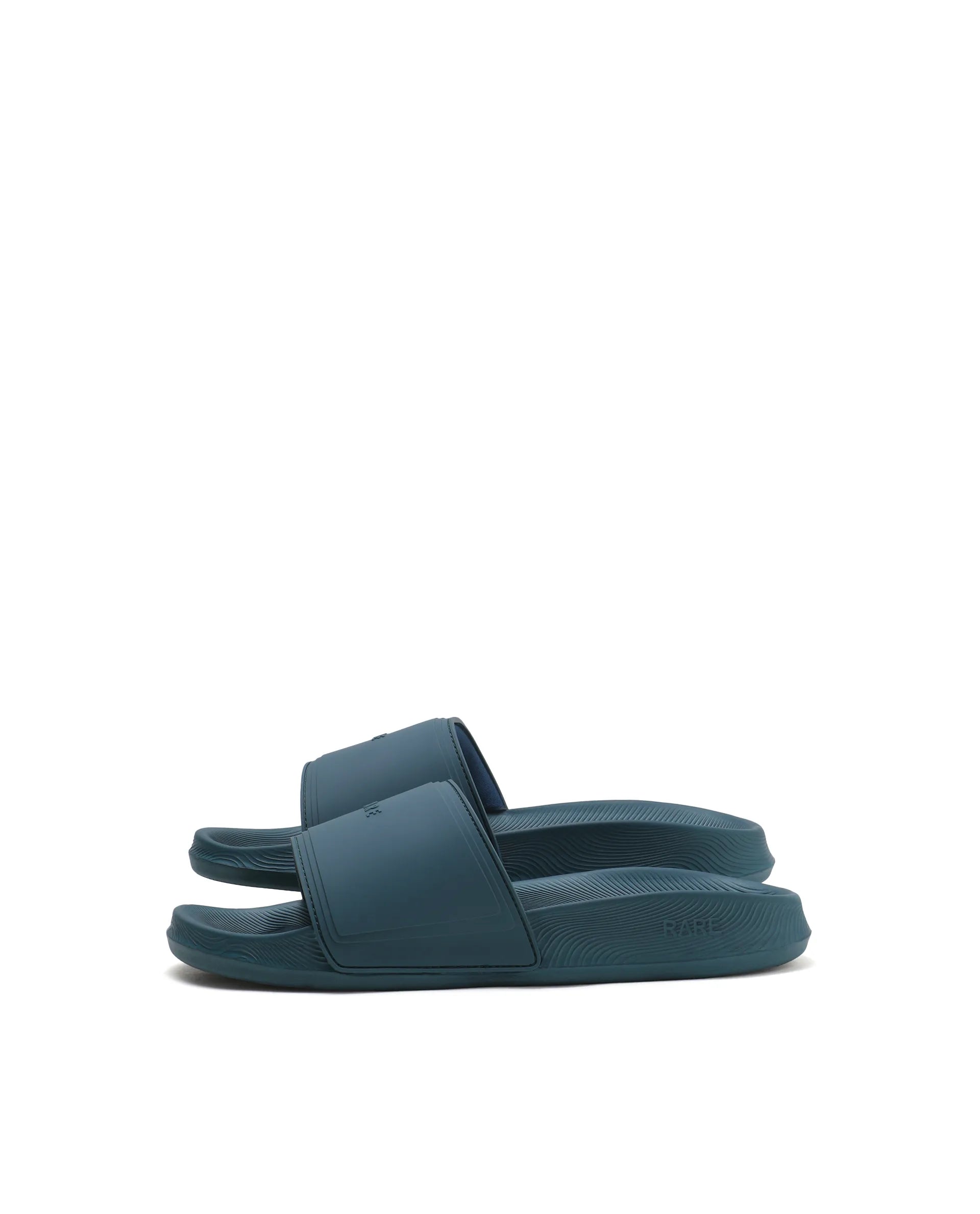 Rarez Men's Oceo Dark Teal Synthetic Material Sandal
