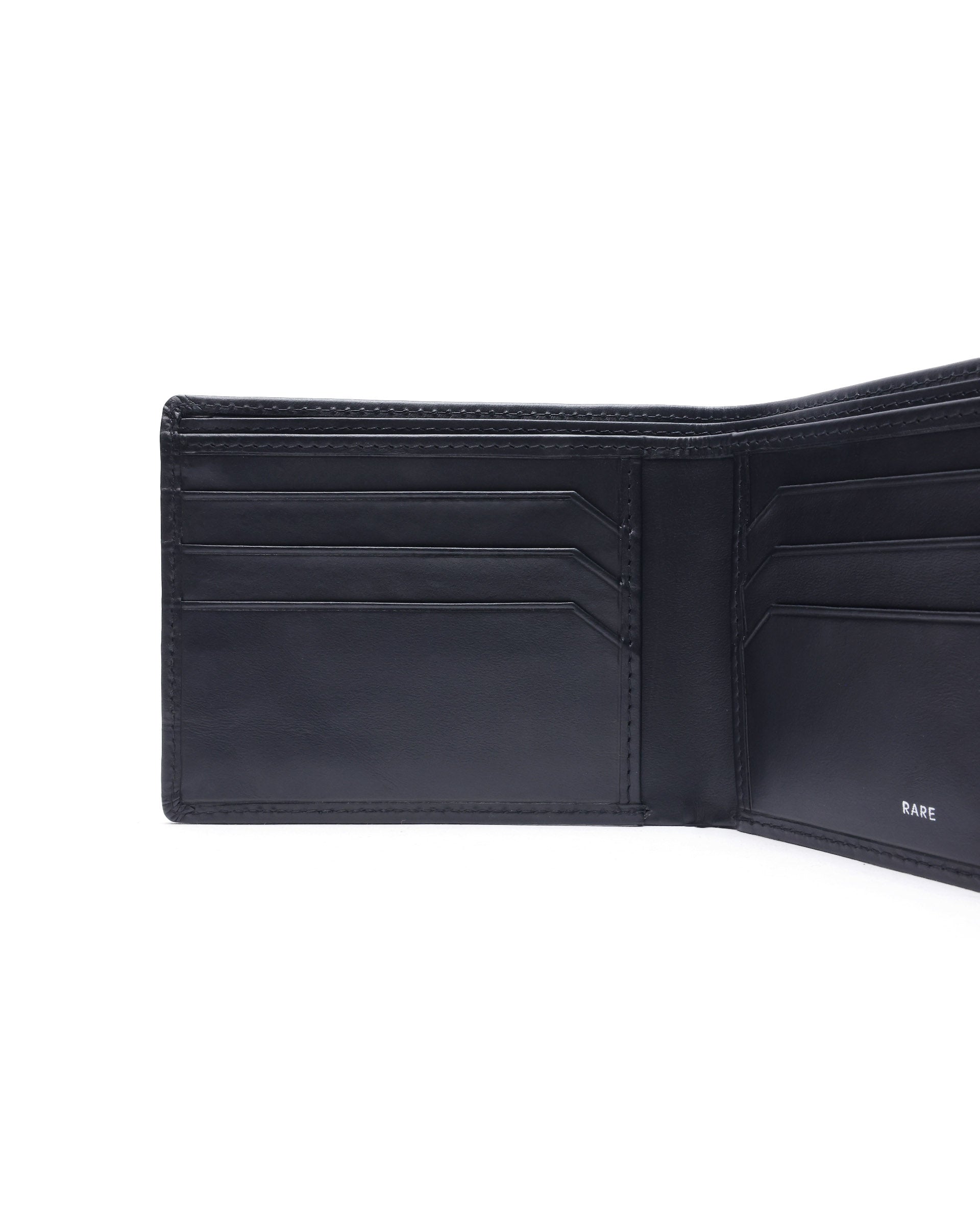 Rare Rabbit Men Opal Black Wallet