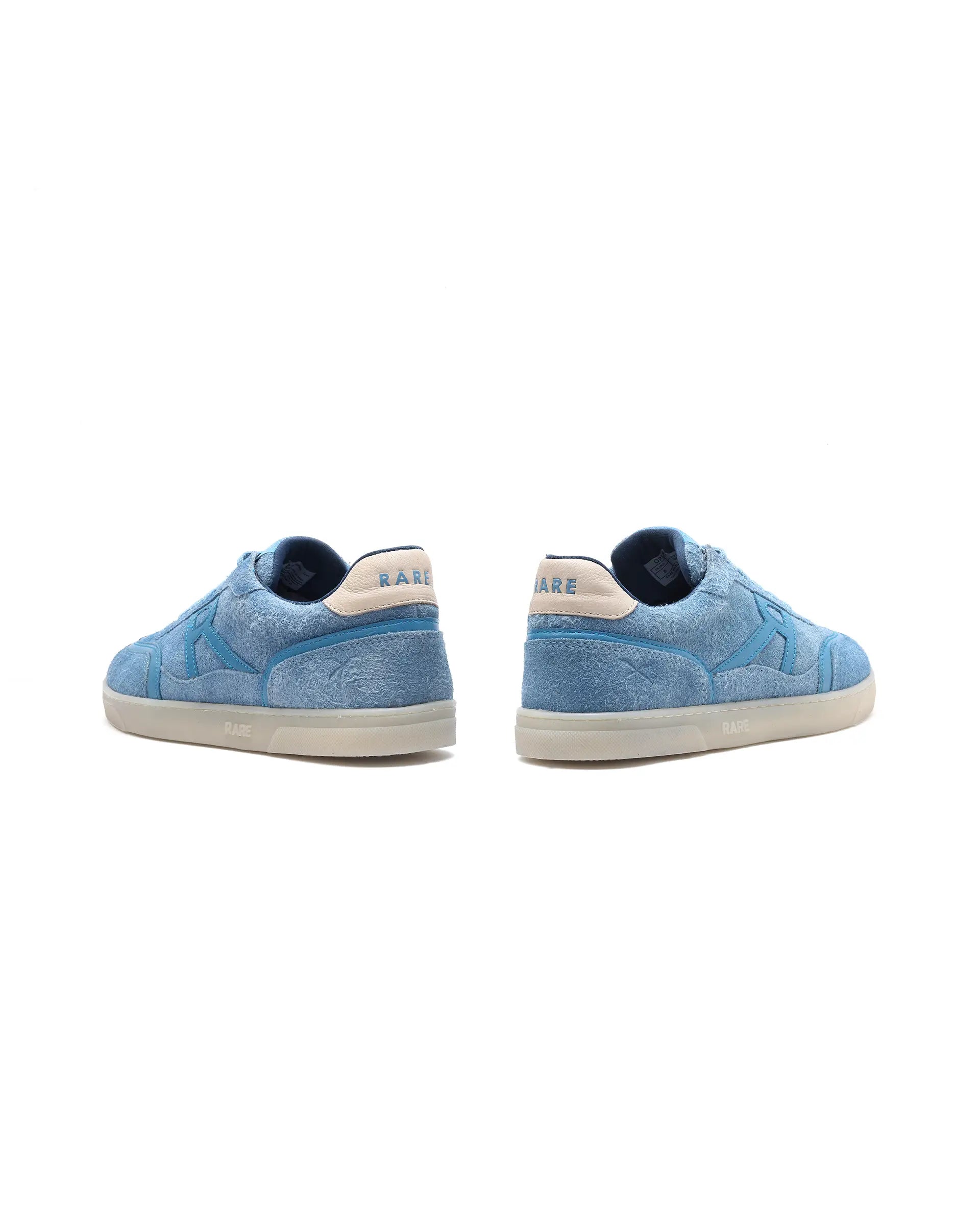 Rare Rabbit Men Orla Blue Lace-Up Closure Suede Sneaker