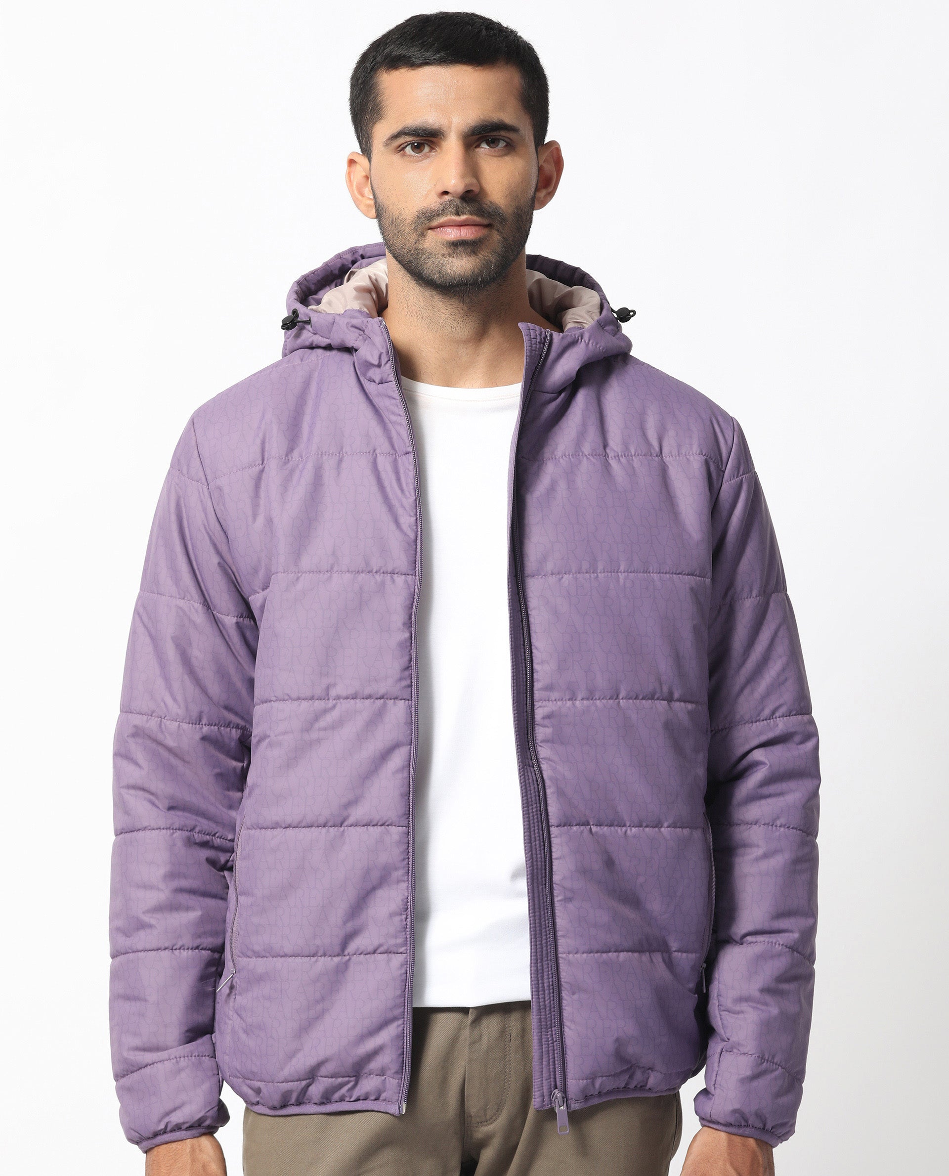 Buy H&M Men Quilted Grape Leather Puffer Jacket - Jackets for Men 16117830  | Myntra