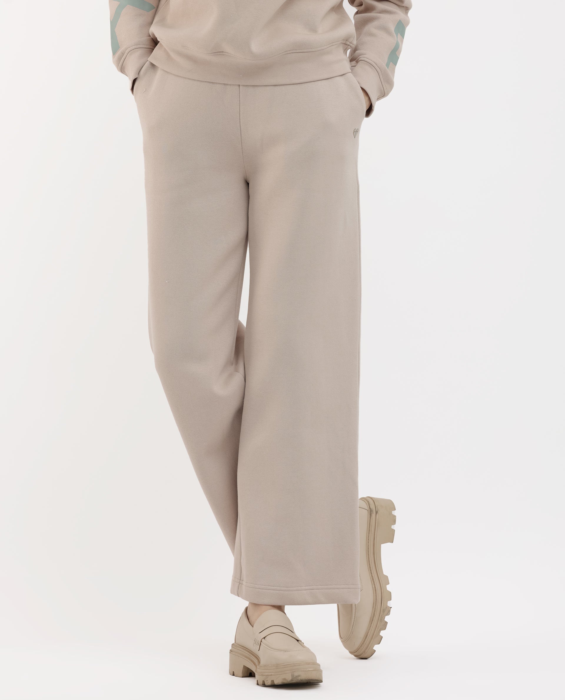 Rareism Womens Pazoo F Beige Track Pant Solid