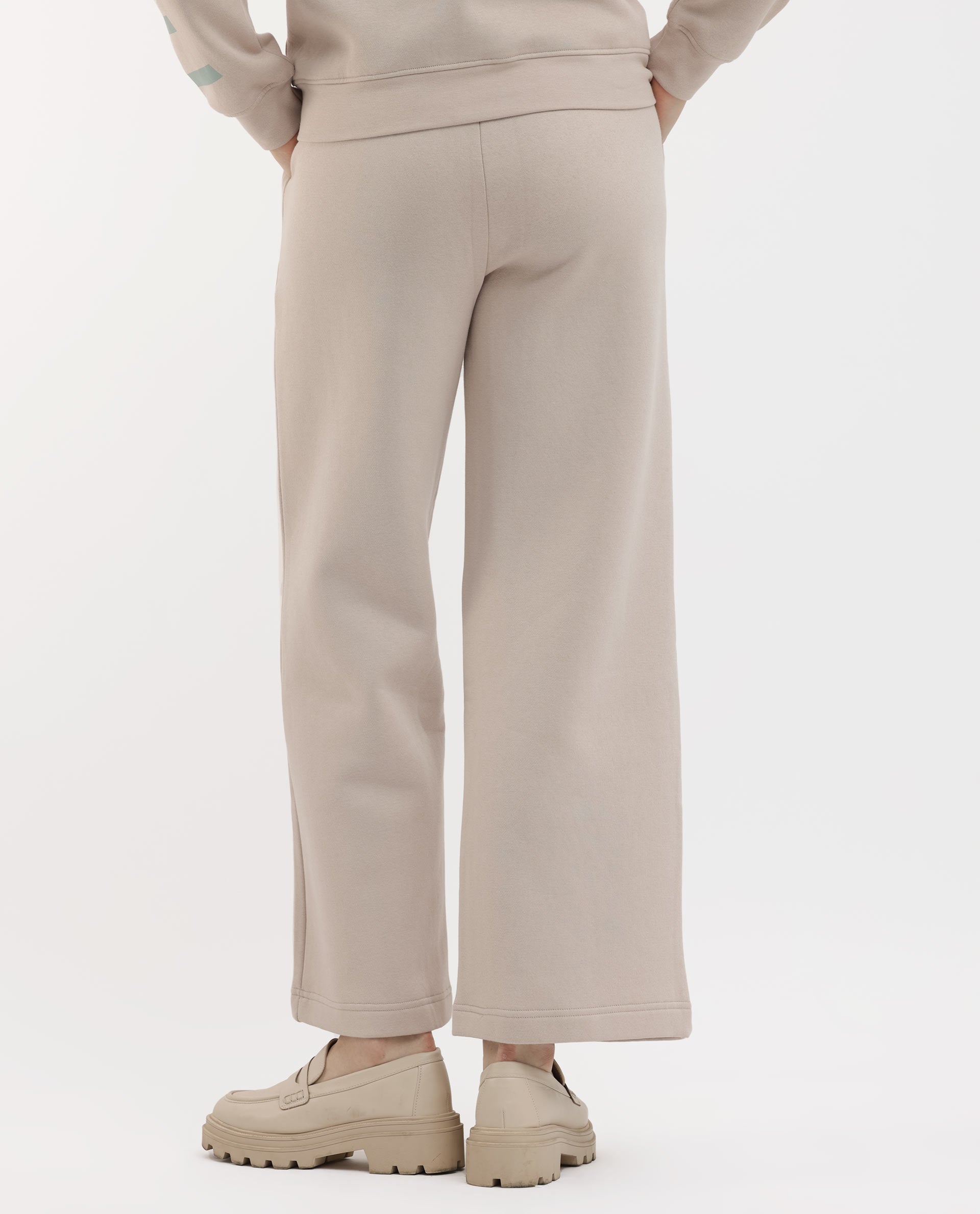 Rareism Womens Pazoo F Beige Track Pant Solid