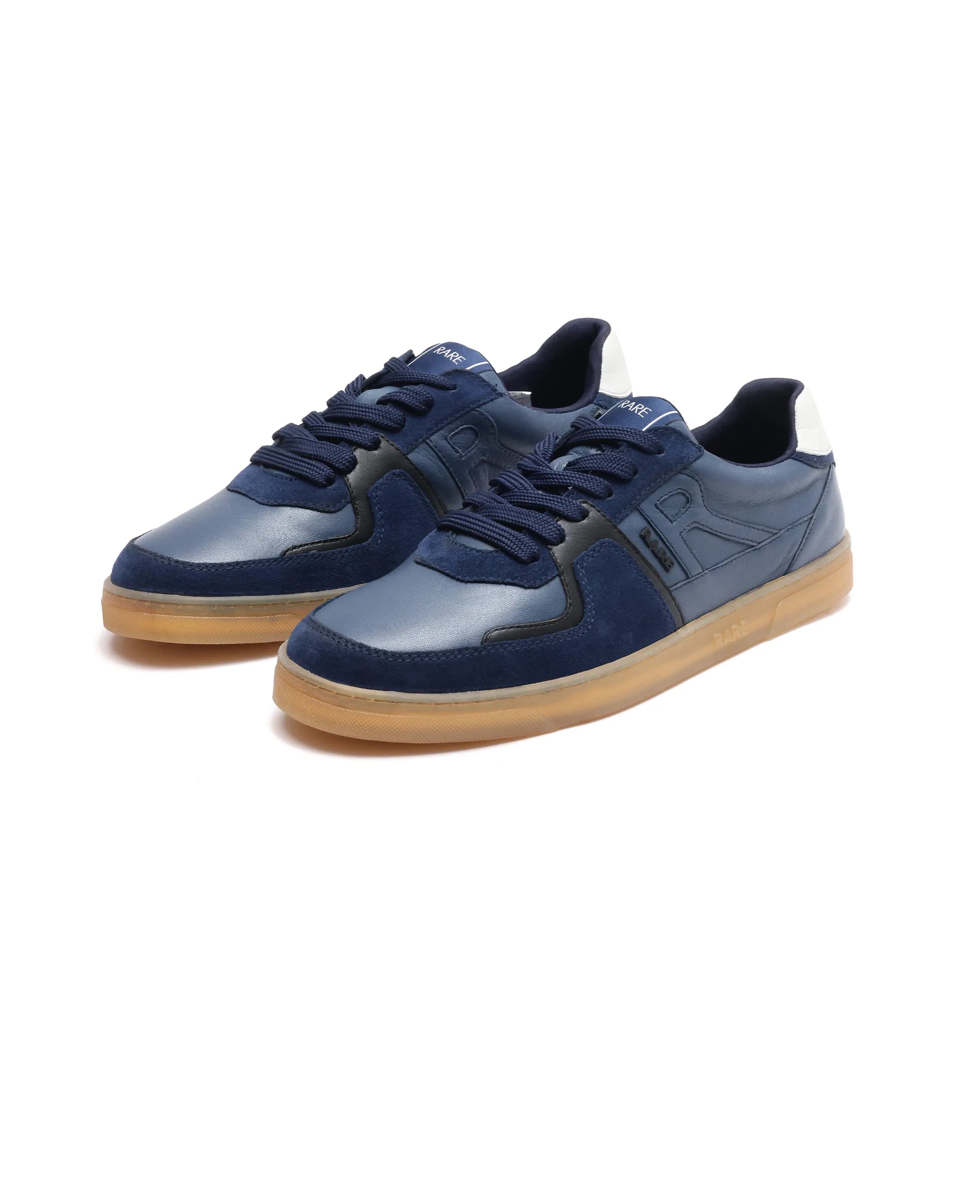 Rare Rabbit Men Pegasus Blue Lace-Up Shoes