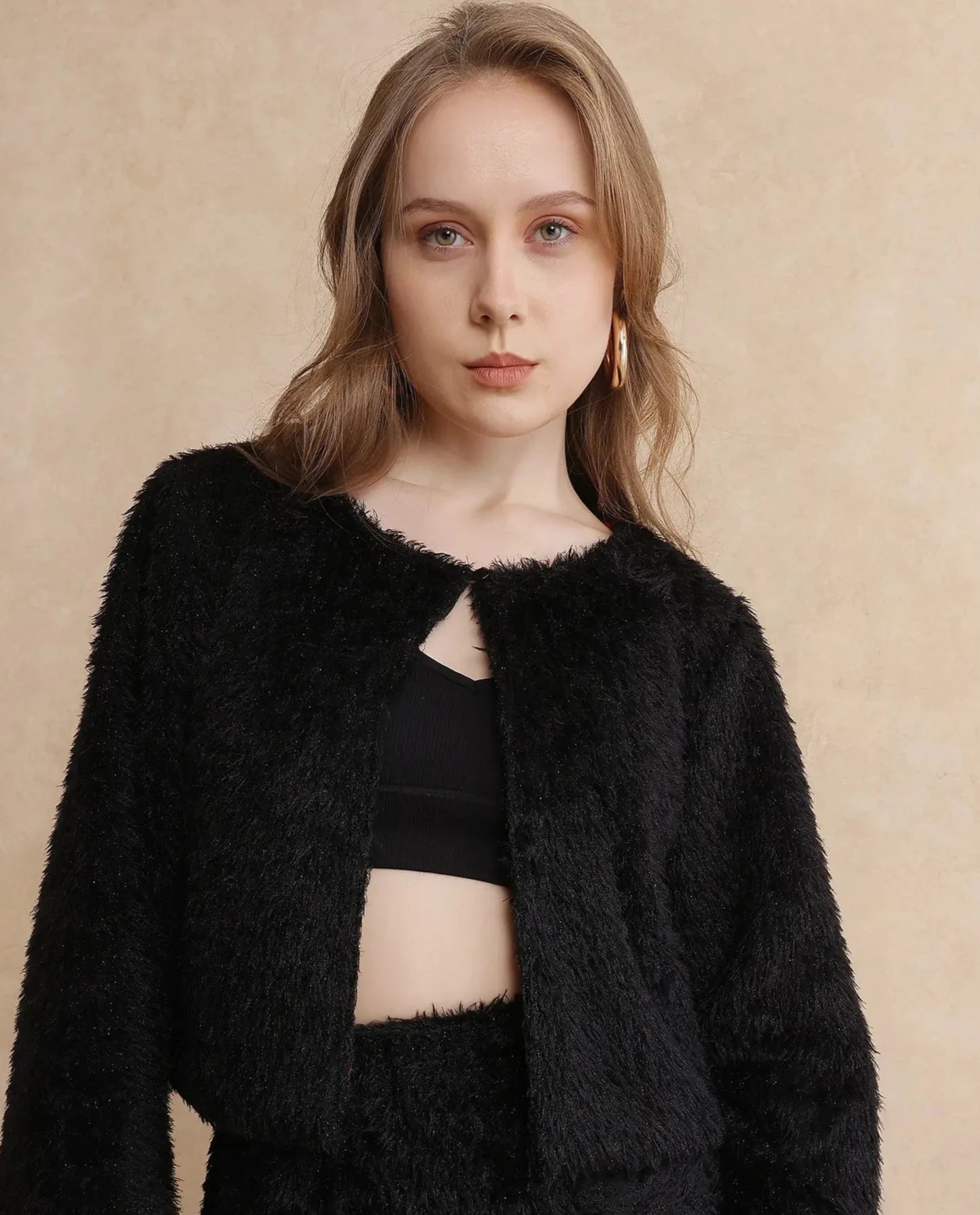 Rareism Women Pilxar Primary Black  Jacket