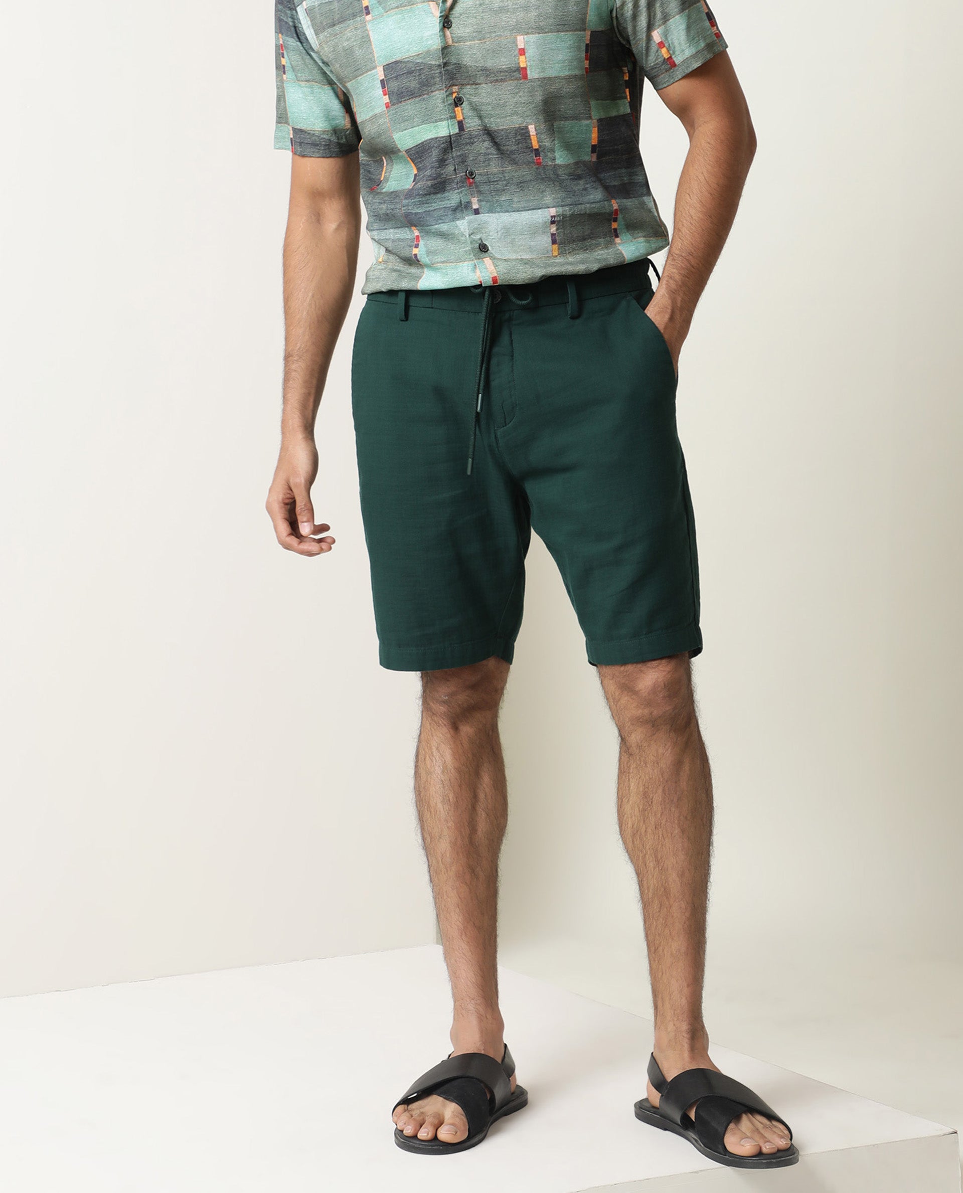 Dark green clearance chino shorts