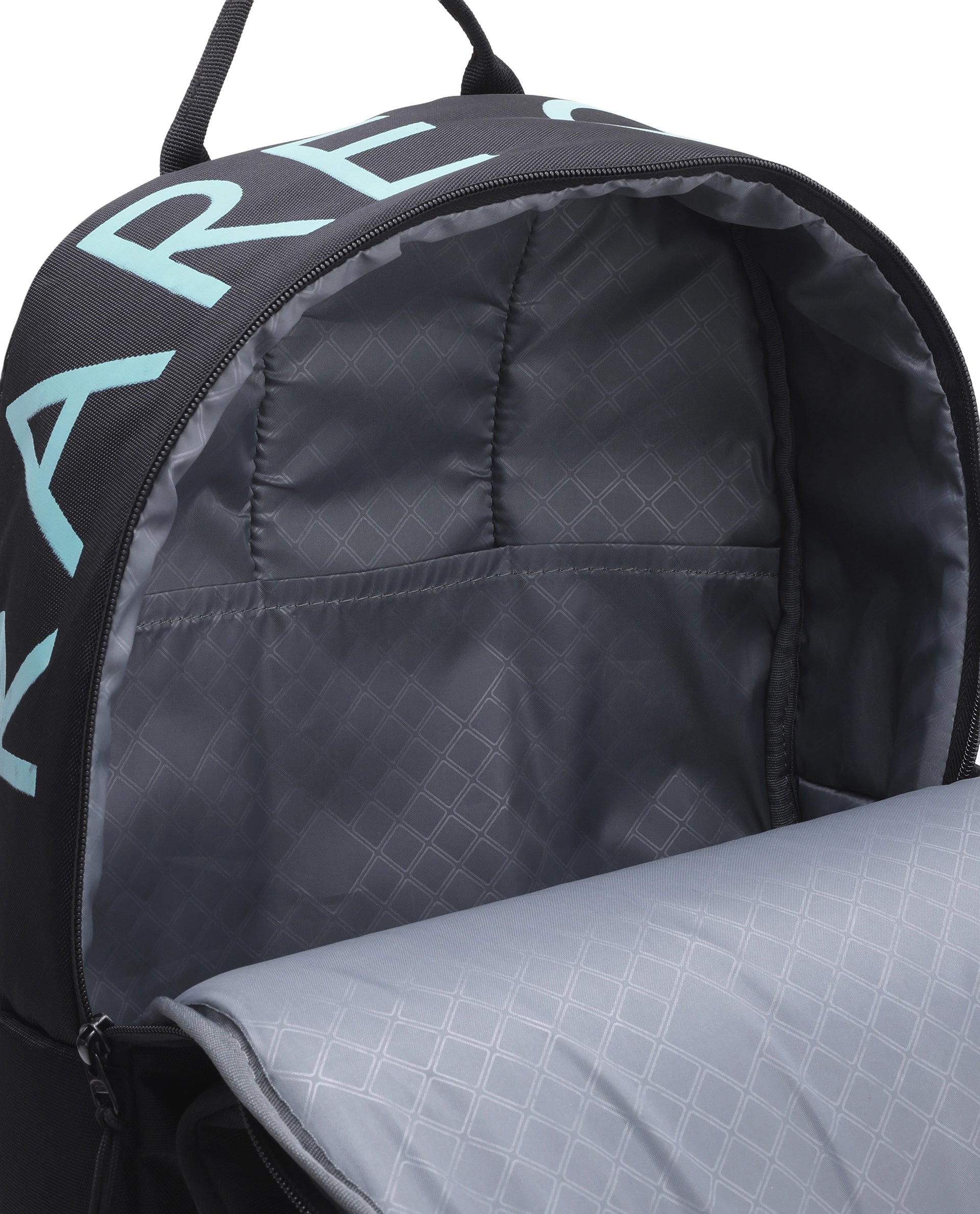 Rare Ones Kids Pitee Black Polyester Fabric Zipper Closure BackPack