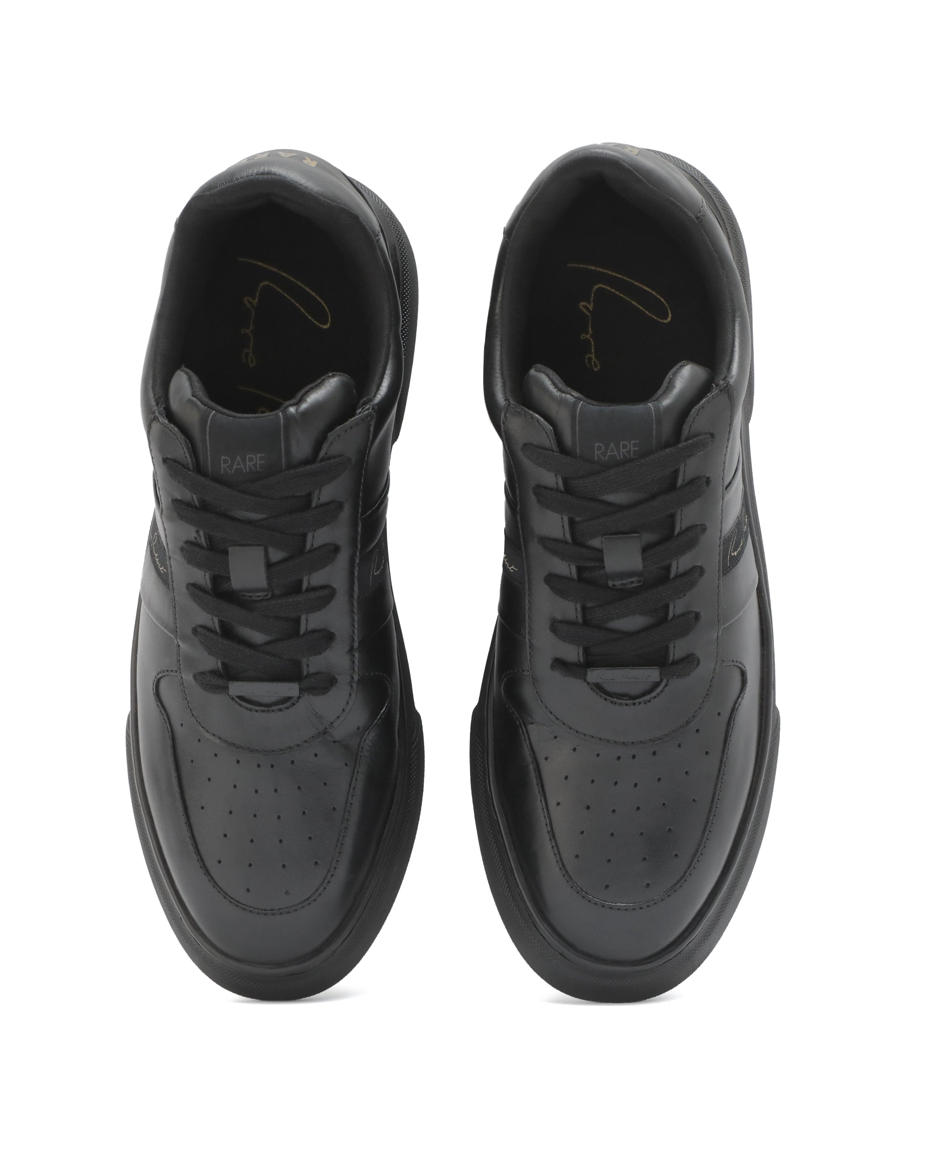 Rare Rabbit Black 'high Tops Mens Shoes Rare Rabbit Men's