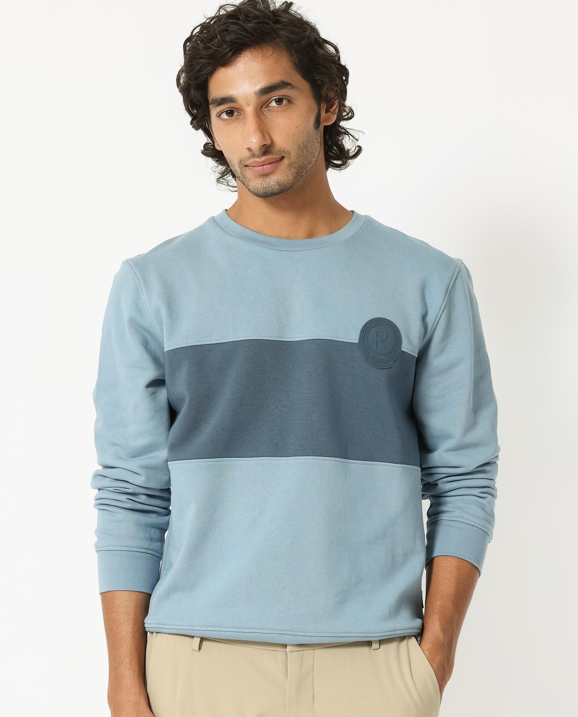 Colorblocked sweatshirt 2024