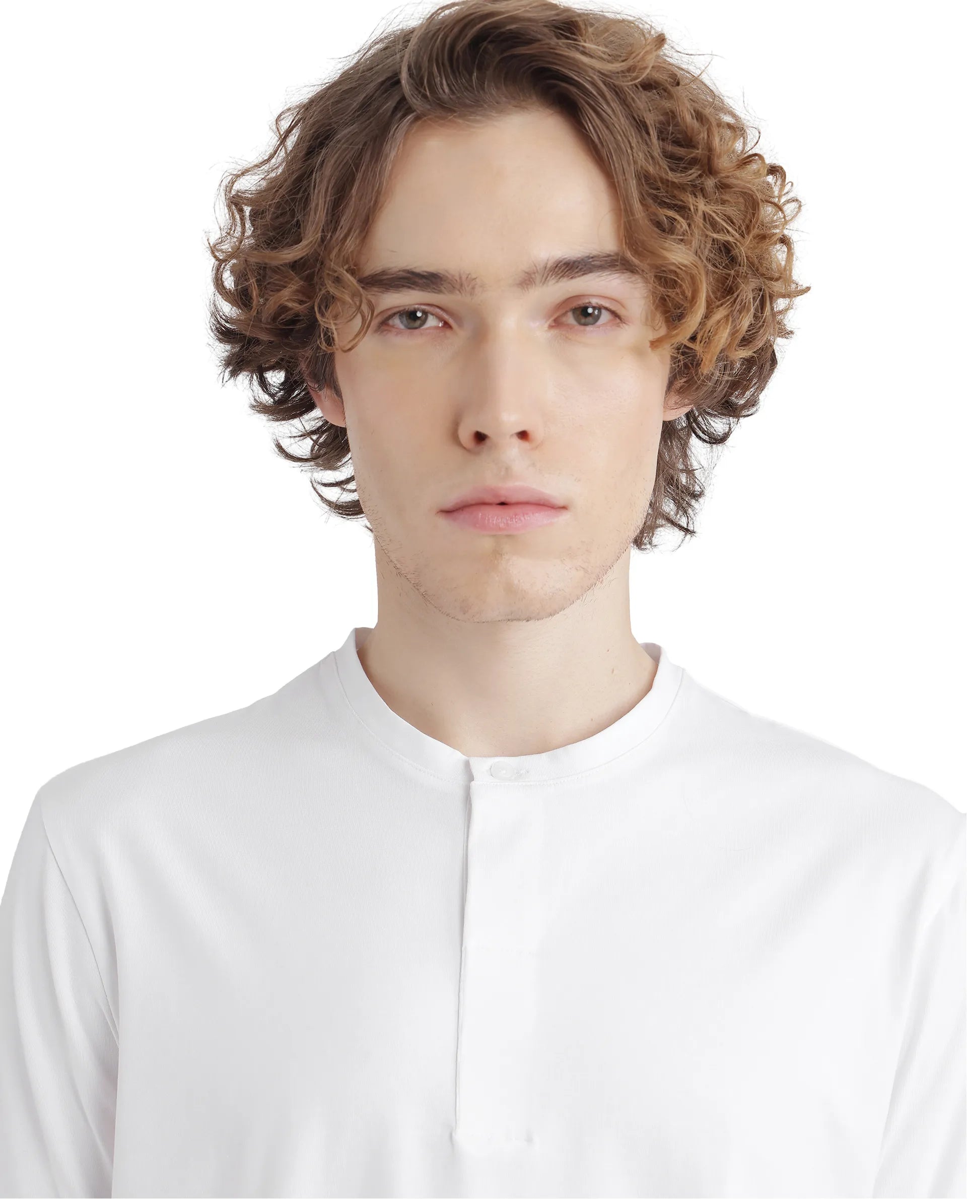 Rare Rabbit Men Purt White Cotton Blend Fabric Short Sleeve Crew Neck Printed T-Shirt