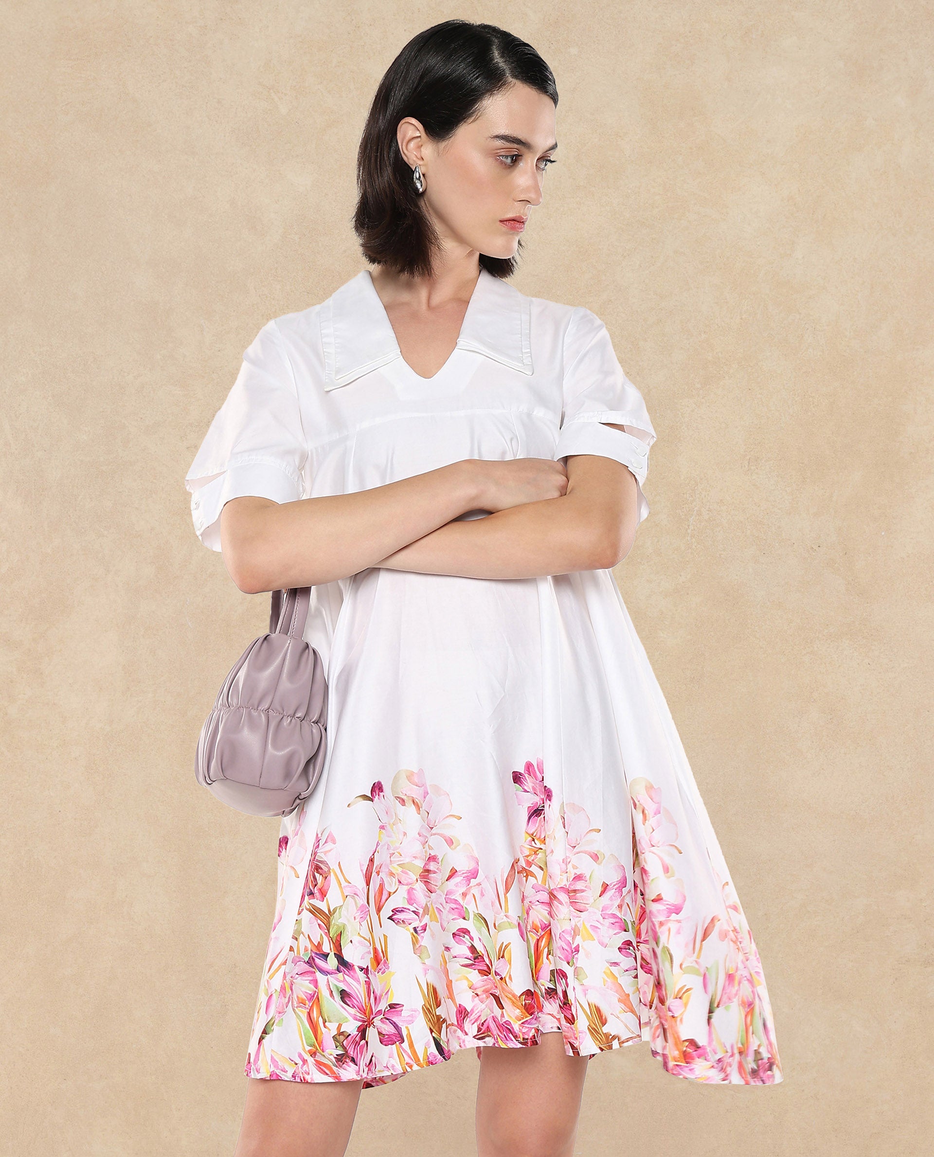 Rareism Women Qura Multi Printed Dress