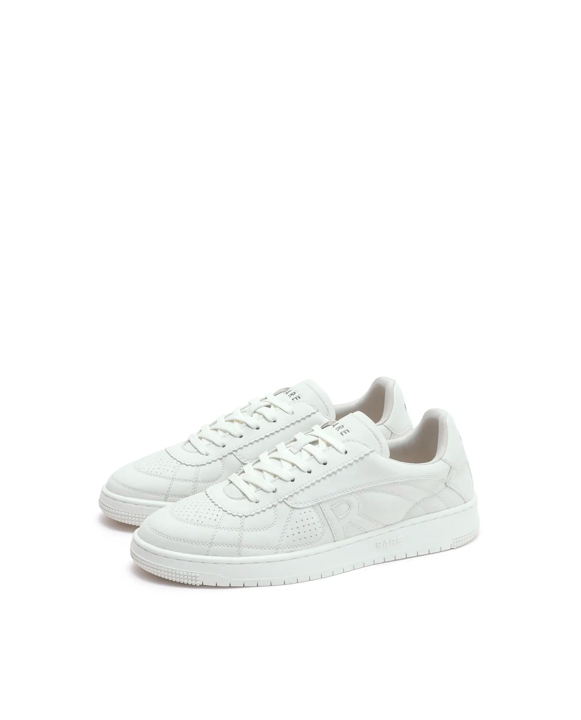 Rarez Men's Ragno 30 Off White Regular Micro Fiber Sneaker