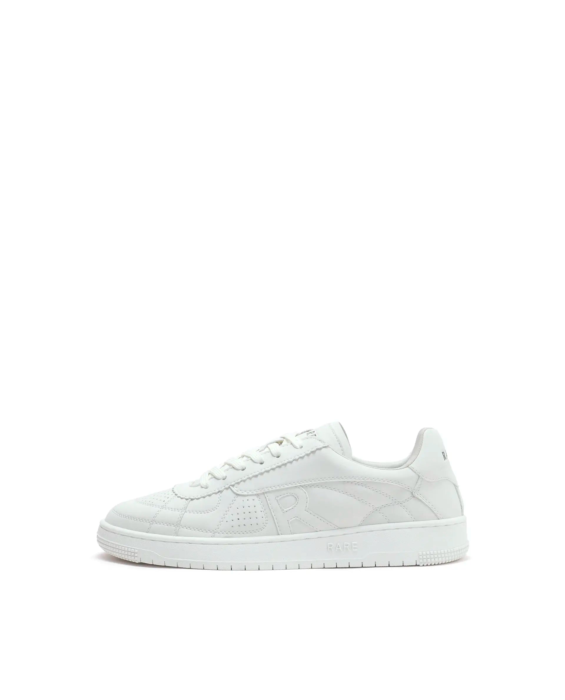 Rarez Men's Ragno 30 Off White Regular Micro Fiber Sneaker