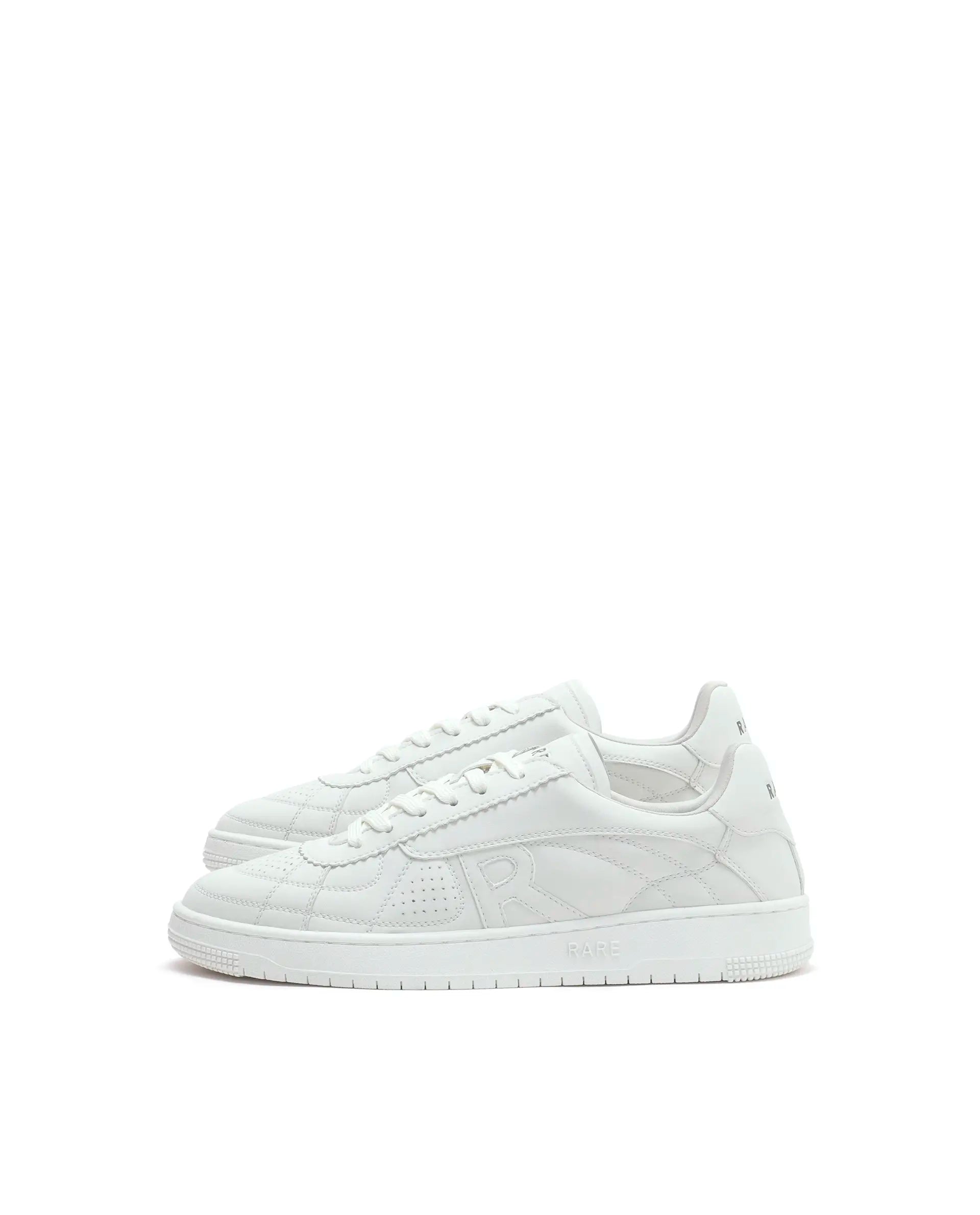 Rarez Men's Ragno 30 Off White Regular Micro Fiber Sneaker