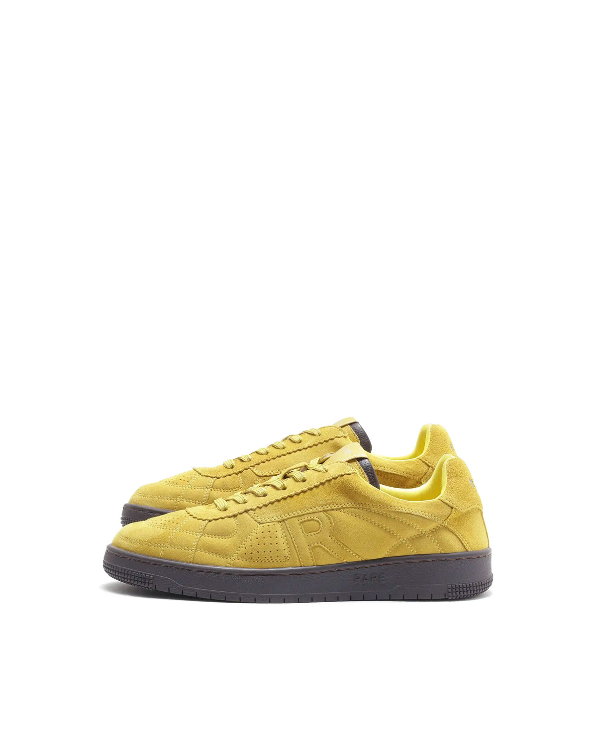 Rarez Men's Ragno Yellow Suede Regular Sneaker