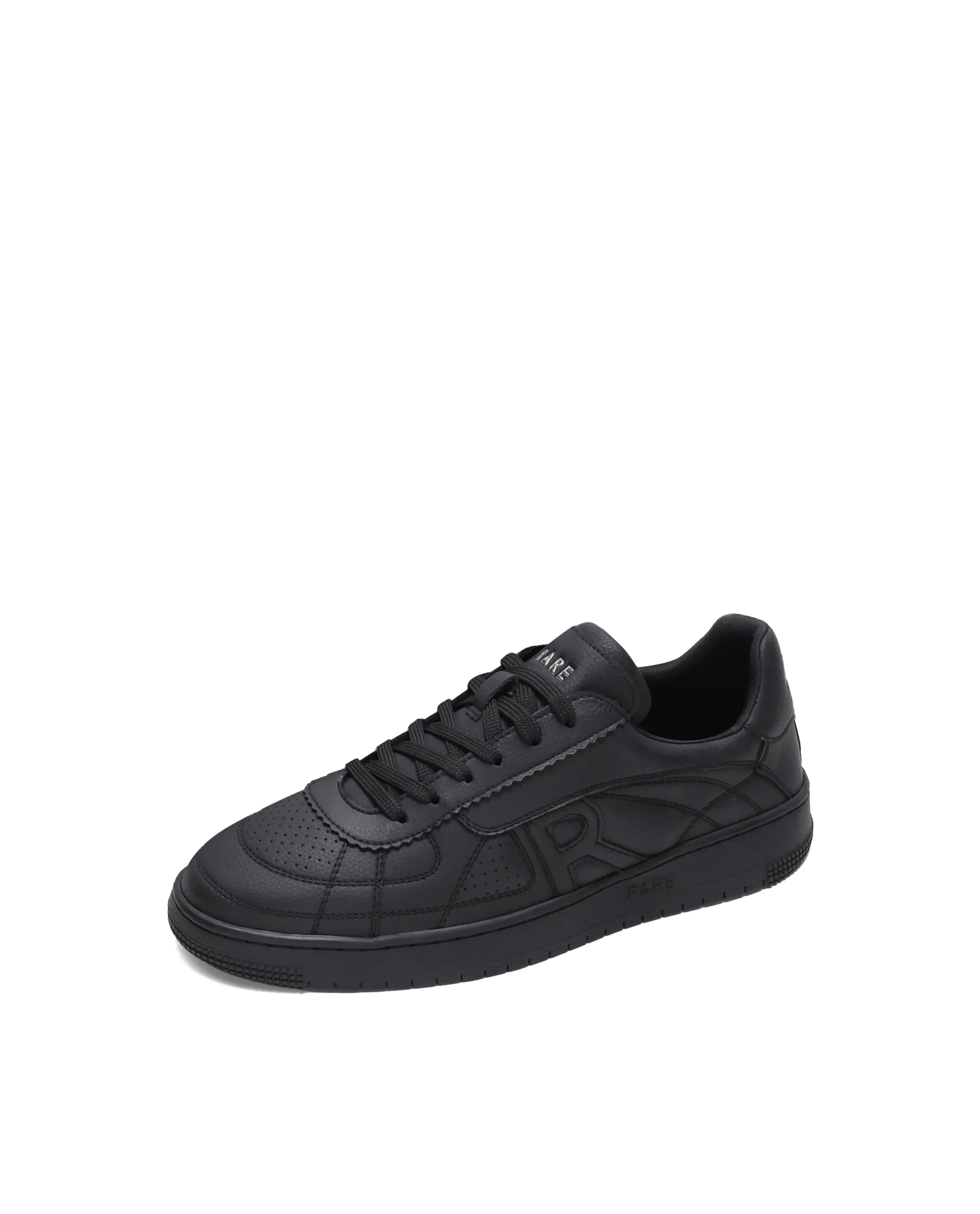 Rarez Men's Ragno 30 Black Regular Micro Fiber Sneaker
