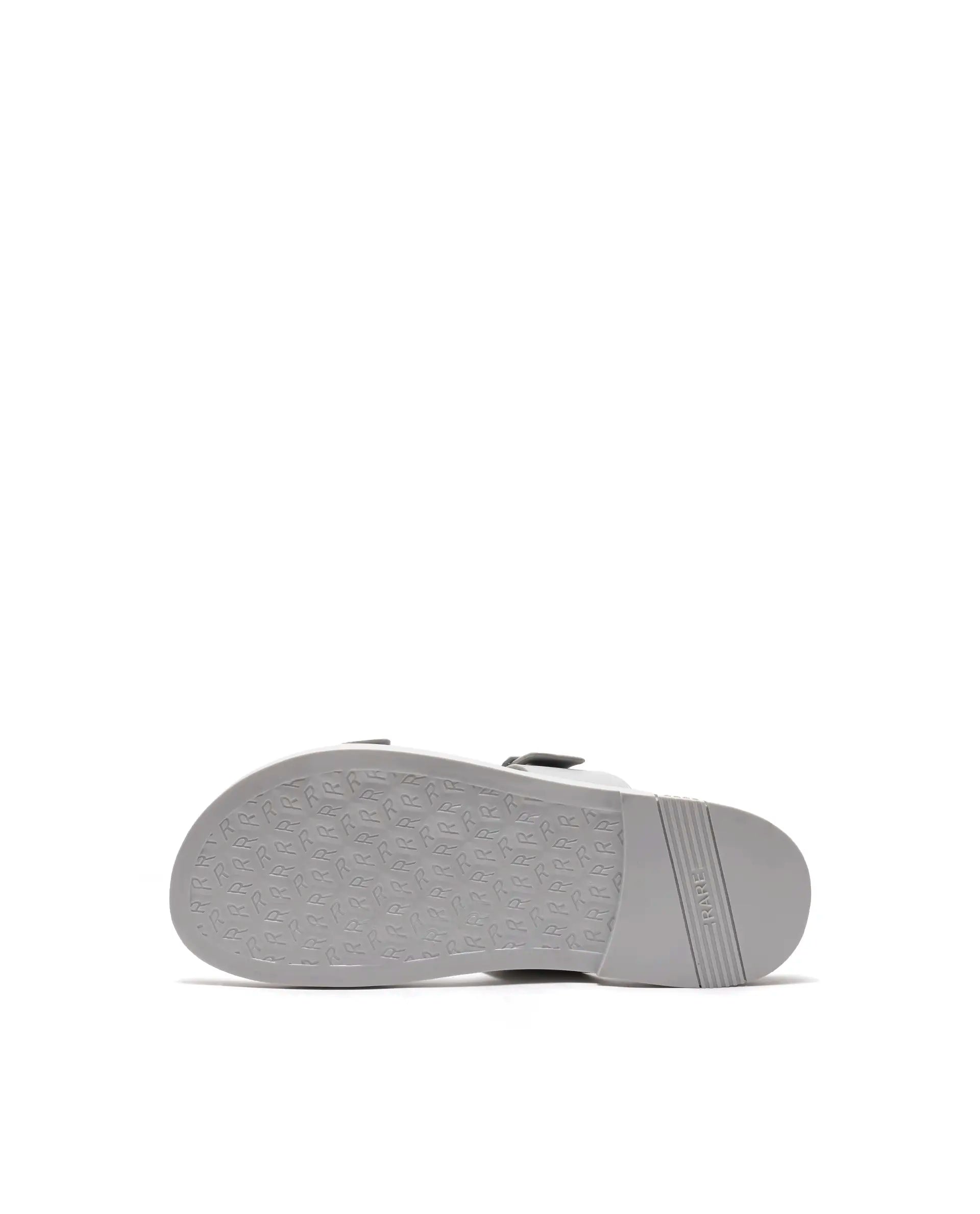 Rarez Men's Rayn Light Sledge Grey Leather Regular Sandal