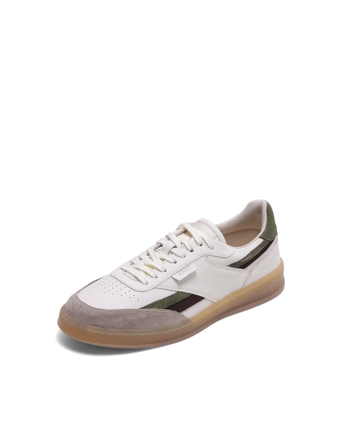 Rarez Men's Reed Primary Beige Micro Fiber Regular Sneaker