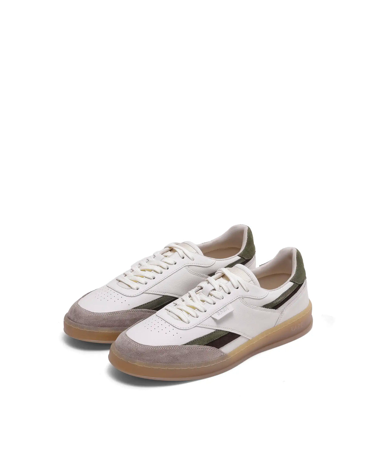Rarez Men's Reed Primary Beige Micro Fiber Regular Sneaker