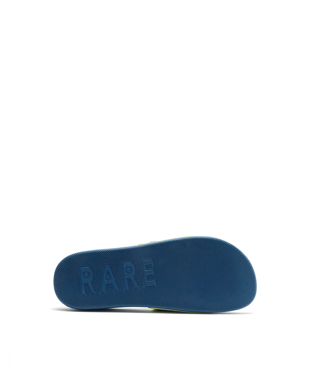 Rarez Mens Reff Blue/Yellow Synthetic Material Regular Typography Print Sandal