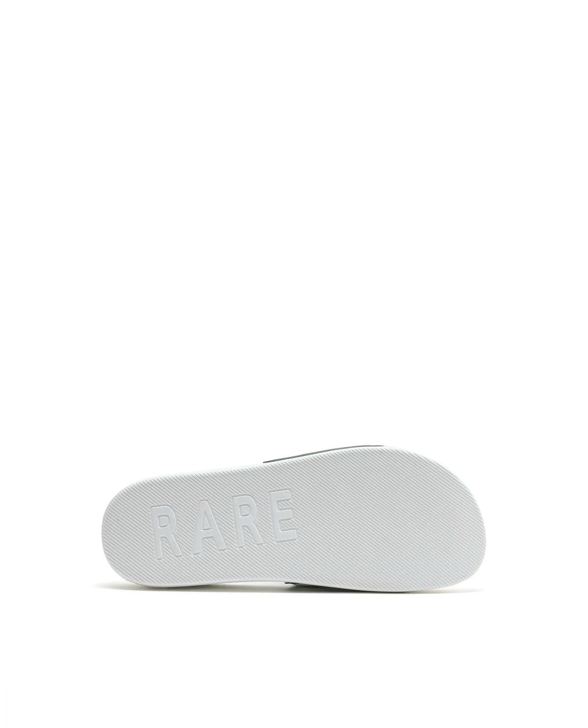 Rarez Mens Reff White/Sage Synthetic Material Regular Typography Print Sandal