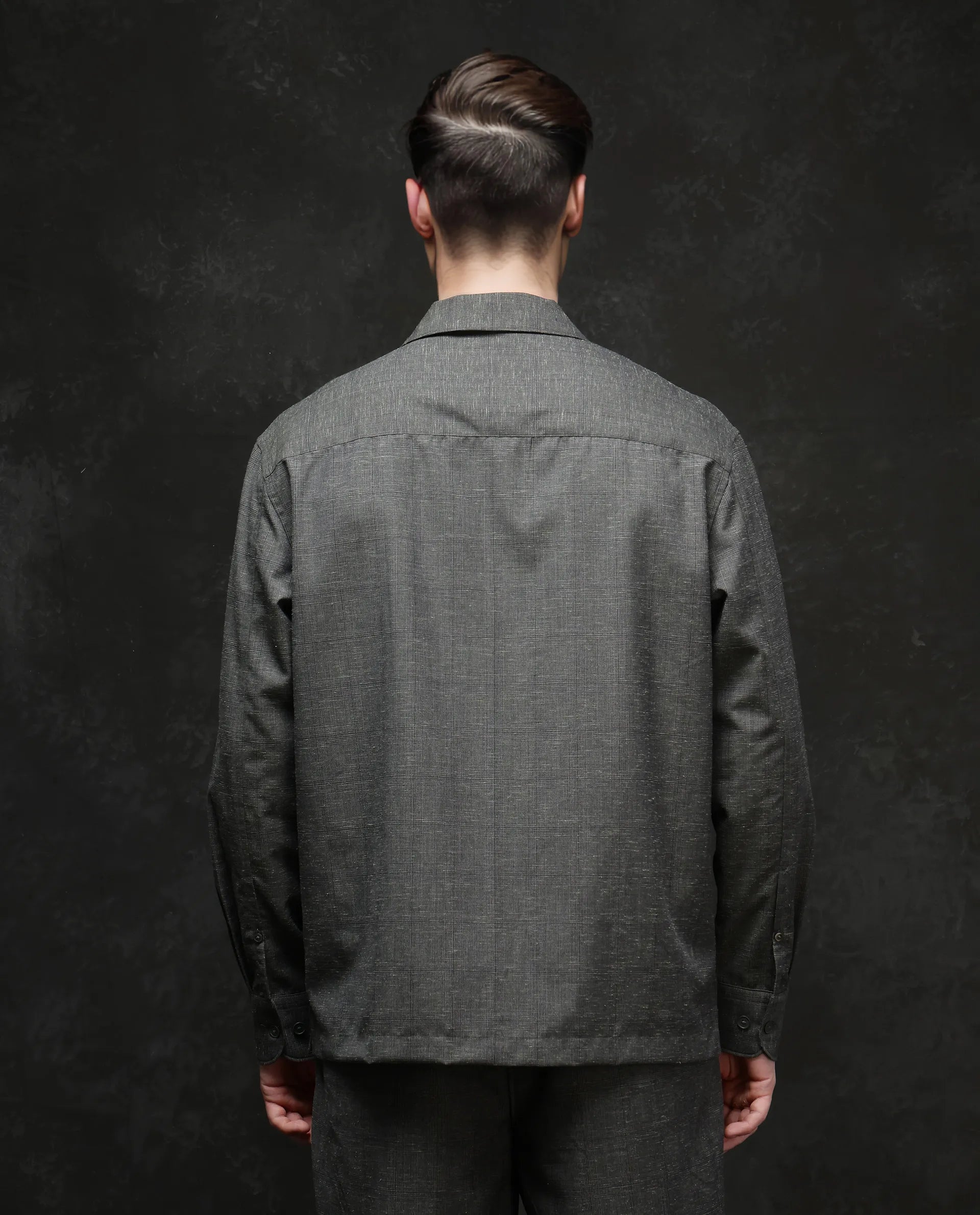 Rare Rabbit Men Reno Dark Green Full Sleeve Collared Neck Button Closure Regular Fit Checks Shirt