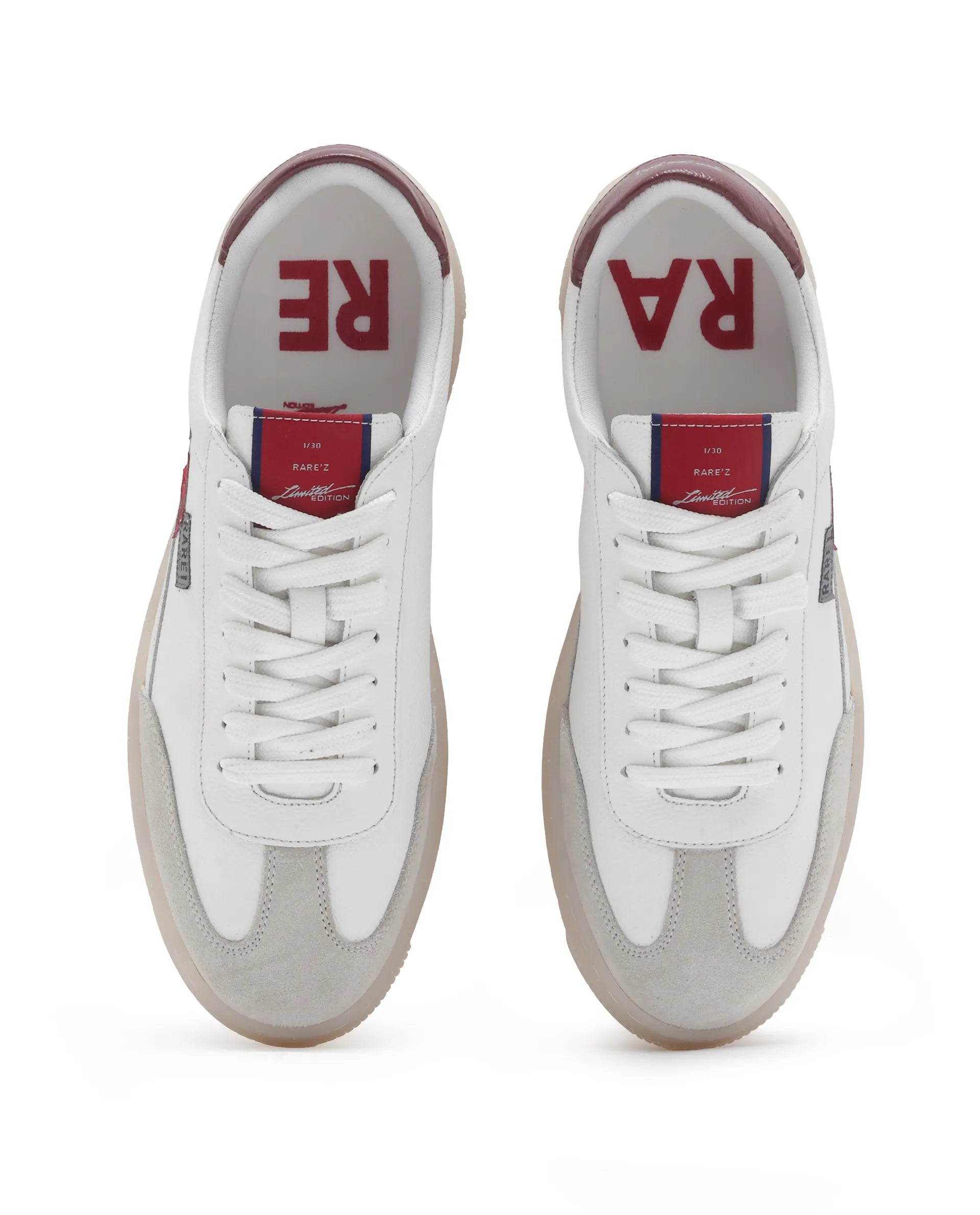 Rare Rabbit Men Rewq-Fs1 Beige Lace-Up Shoes