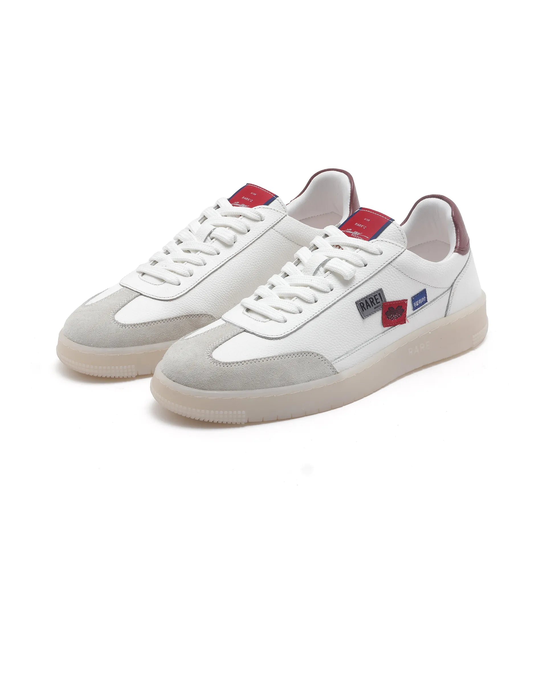 Rare Rabbit Men Rewq-Fs1 Beige Lace-Up Shoes