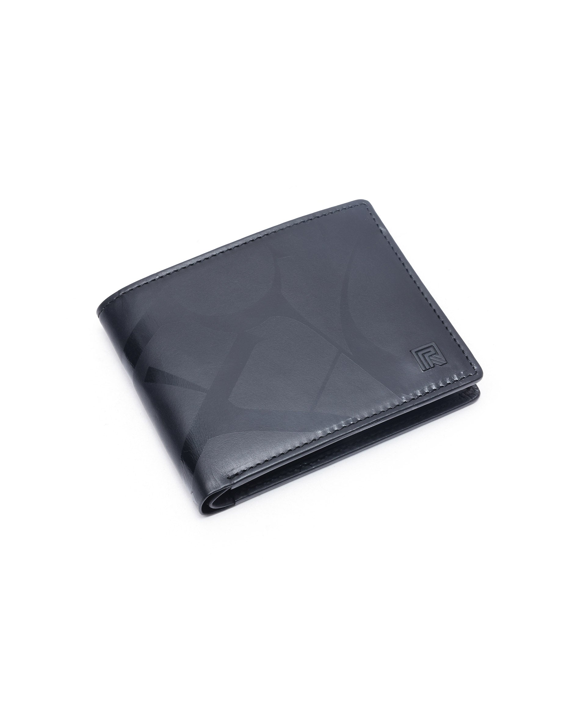 Rare Rabbit Men Rivo Black Wallet