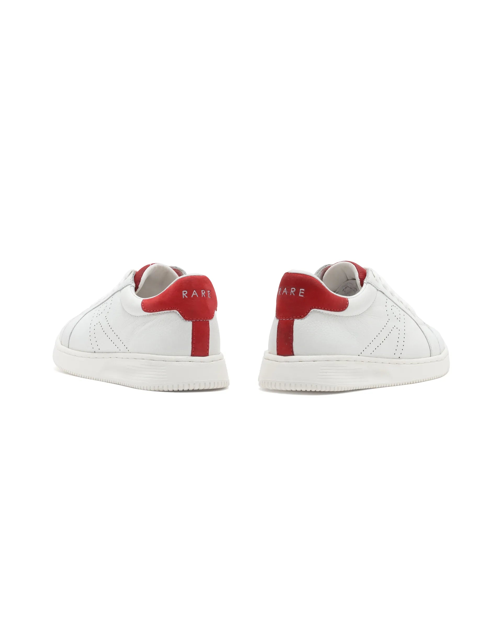 Rare Ones Kids Rock Red Leather Lace-Up Sneaker