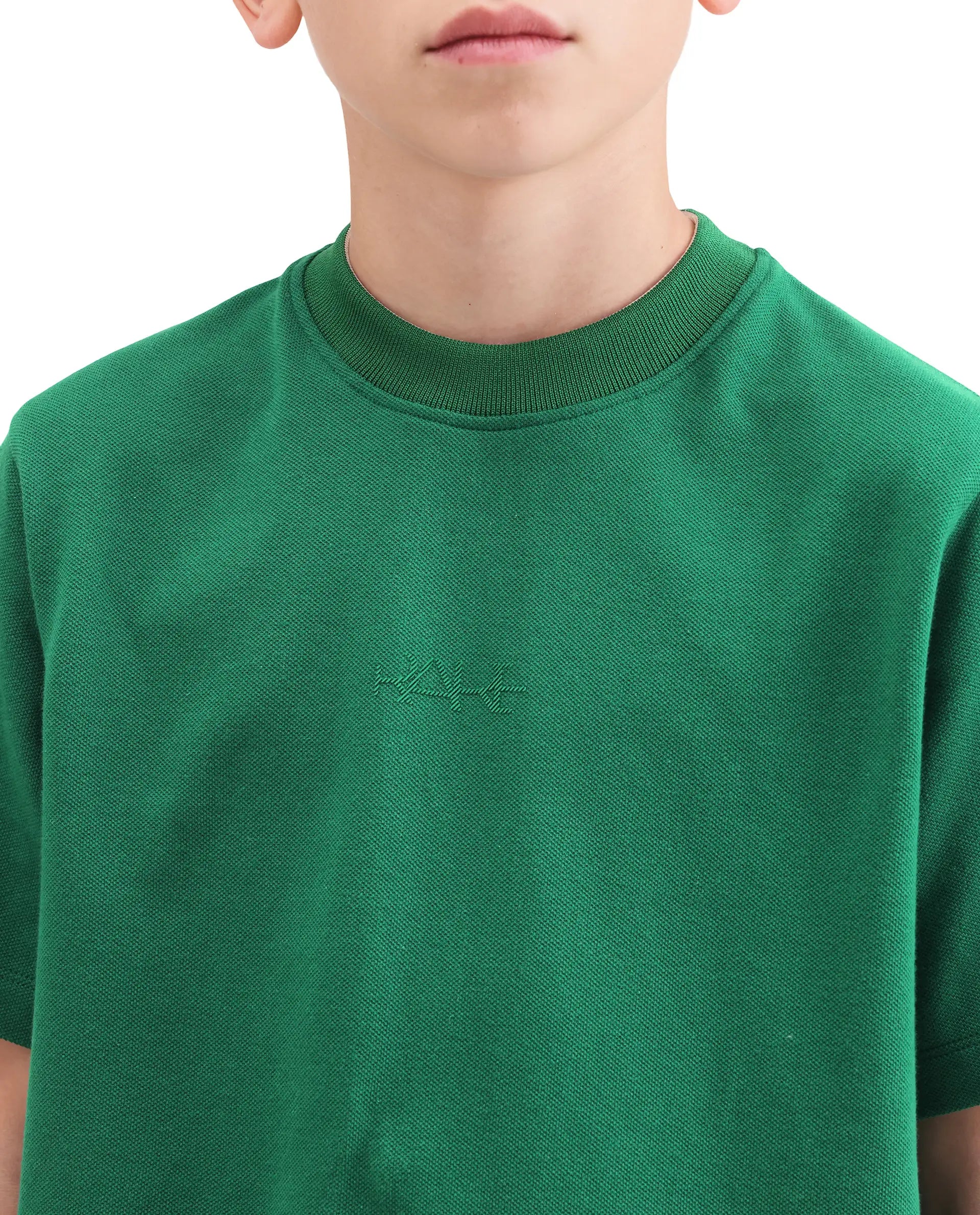 Rare Ones Kids Heros Green Cotton Blend Fabric Pull-On Closure Hd Print Regular Fit T-Shirt