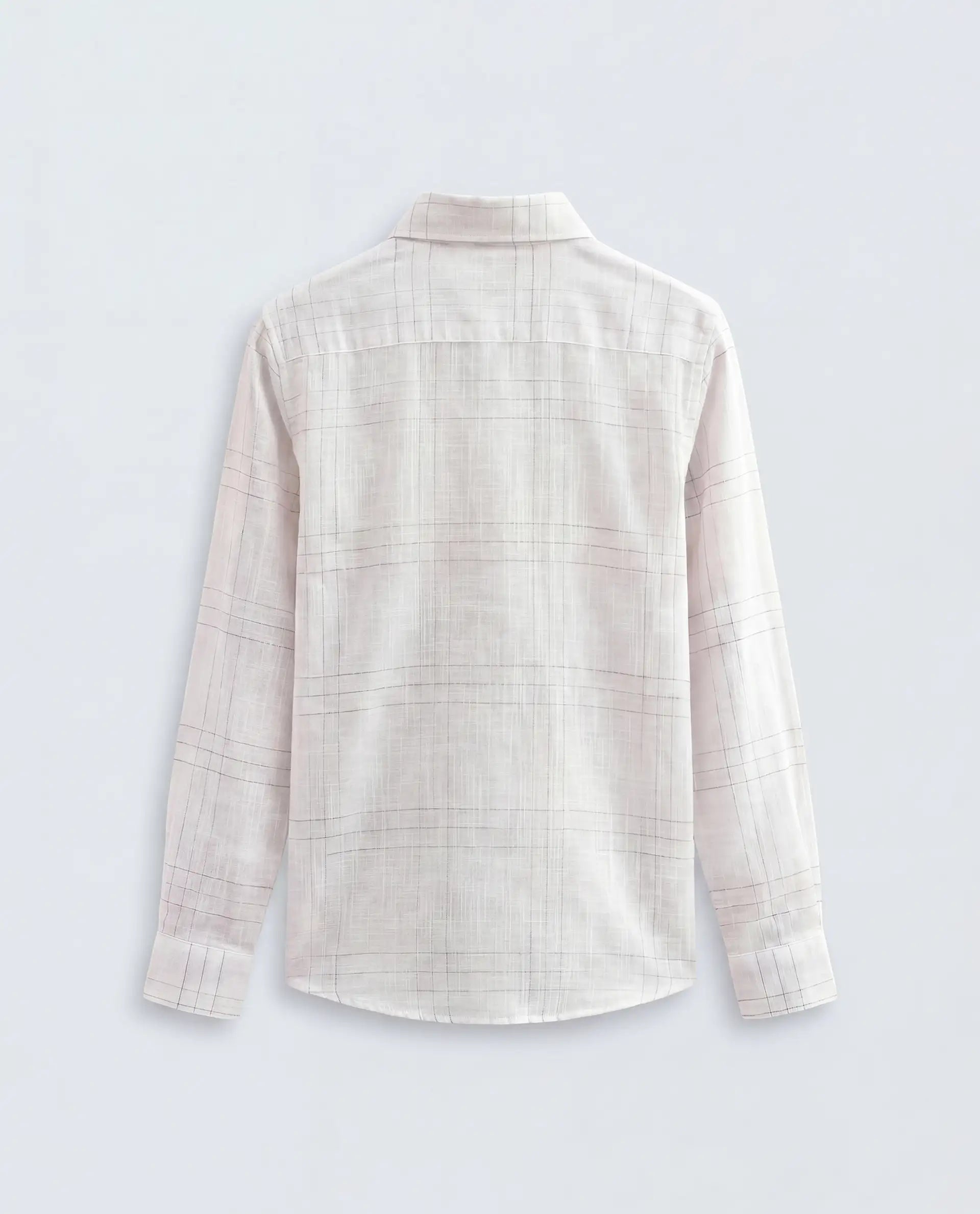 Rare Ones Kids Volc Off White Cotton Blend Button Closure Regular Fit Shirt