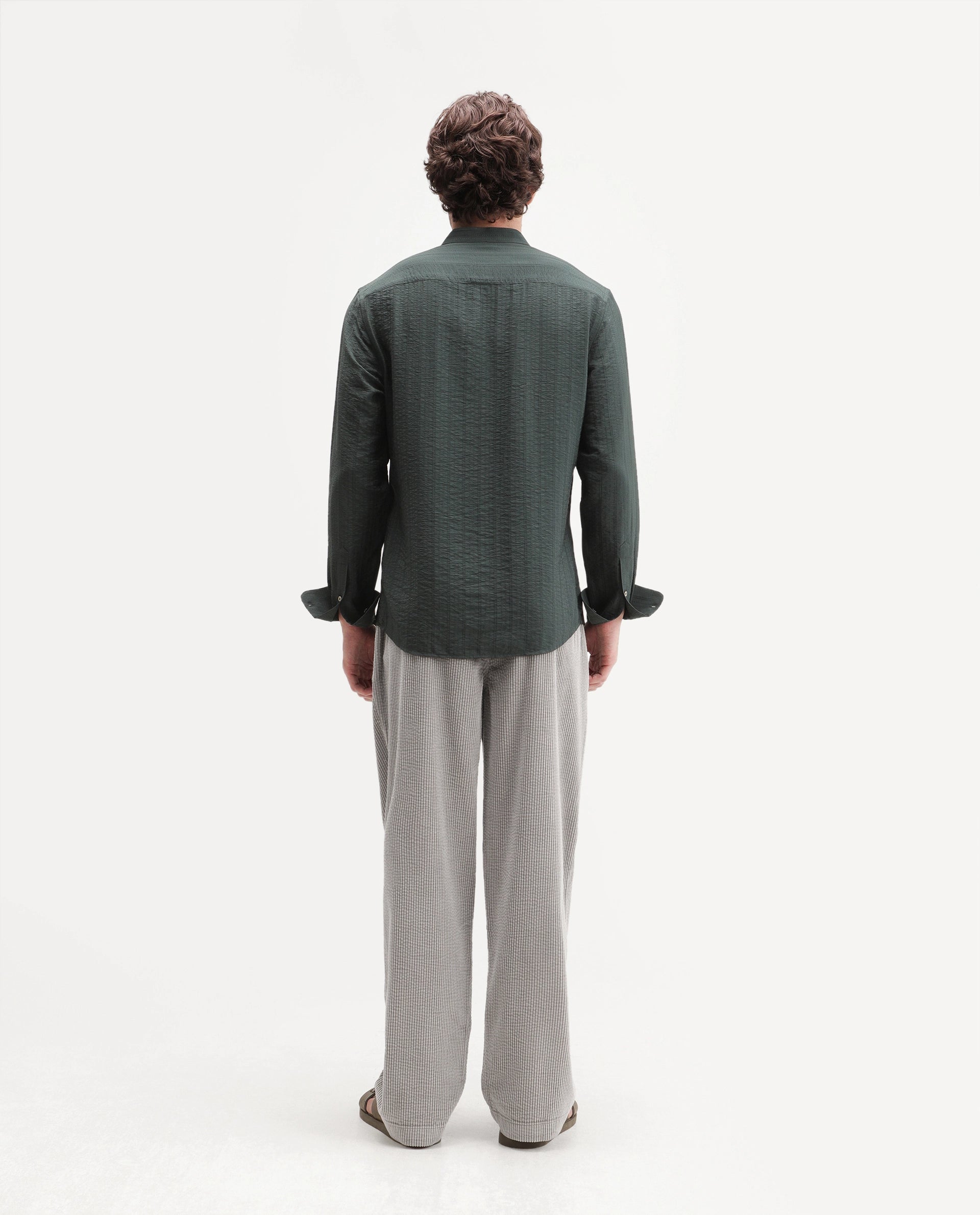 Rare Rabbit Men's Cort Light Grey Cotton Drawstring Regular Plain Trouser
