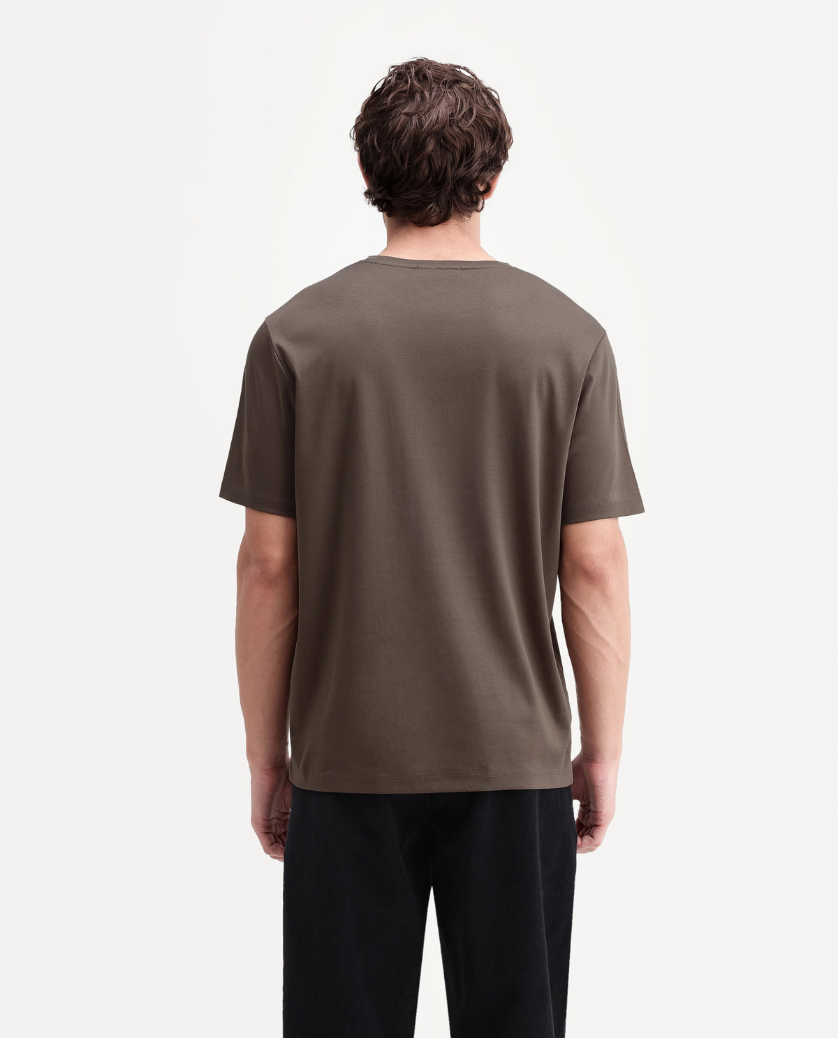 Rare Rabbit Men's Soho Dusky Brown Cotton Crew Neck Regular Graphic Print T-Shirt