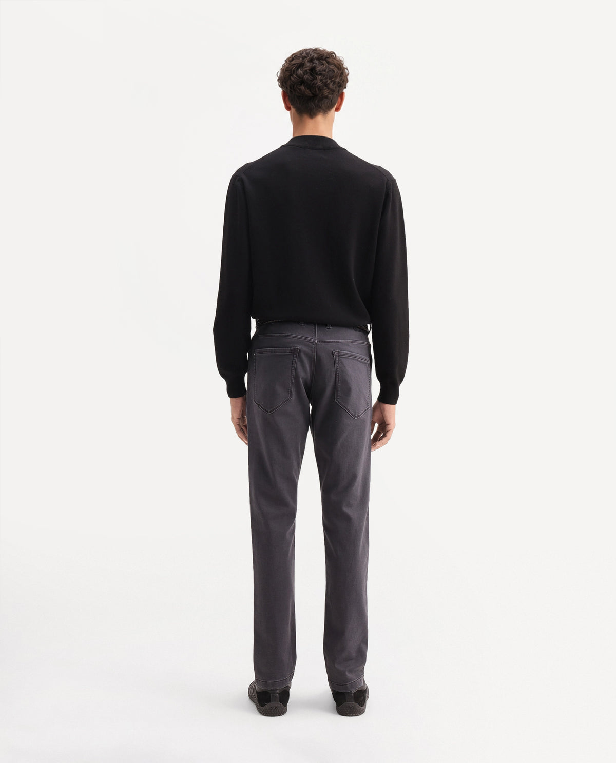 Rare Rabbit Men's Kor G Primary Grey Cotton Blend Hawk Slim Plain Jeans