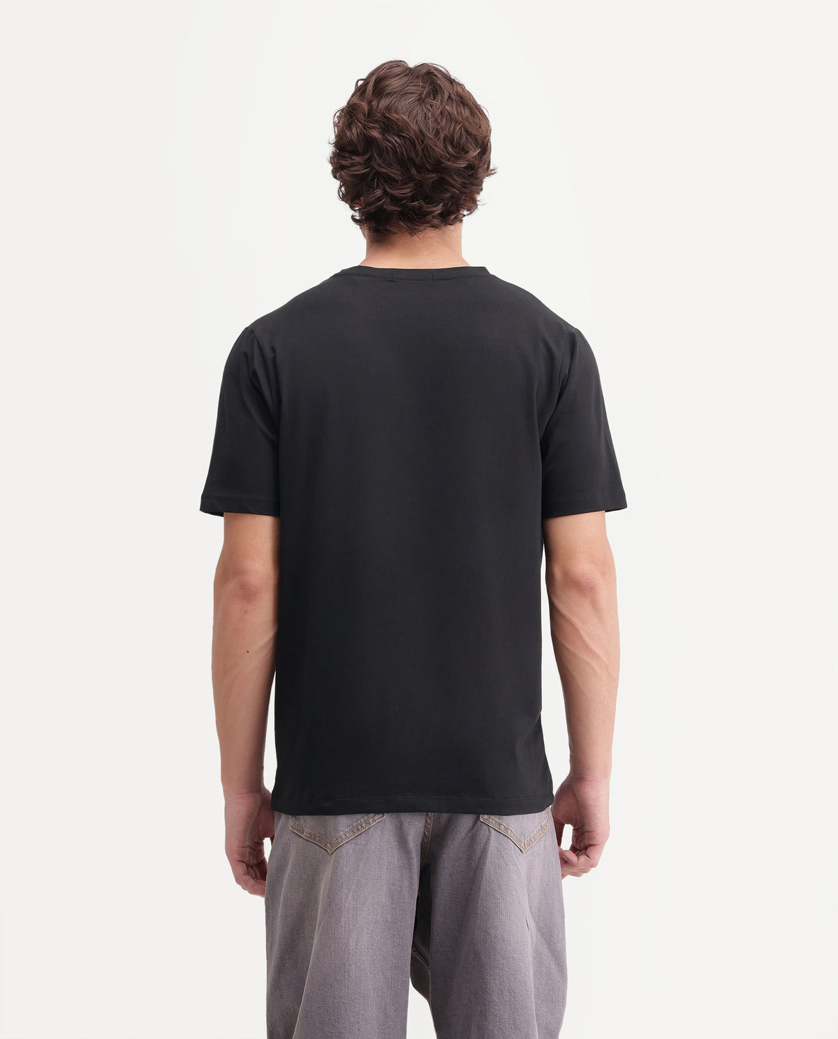 Rare Rabbit Men's Blanc Black Cotton Blend Crew Neck Regular Graphic Print T-Shirt