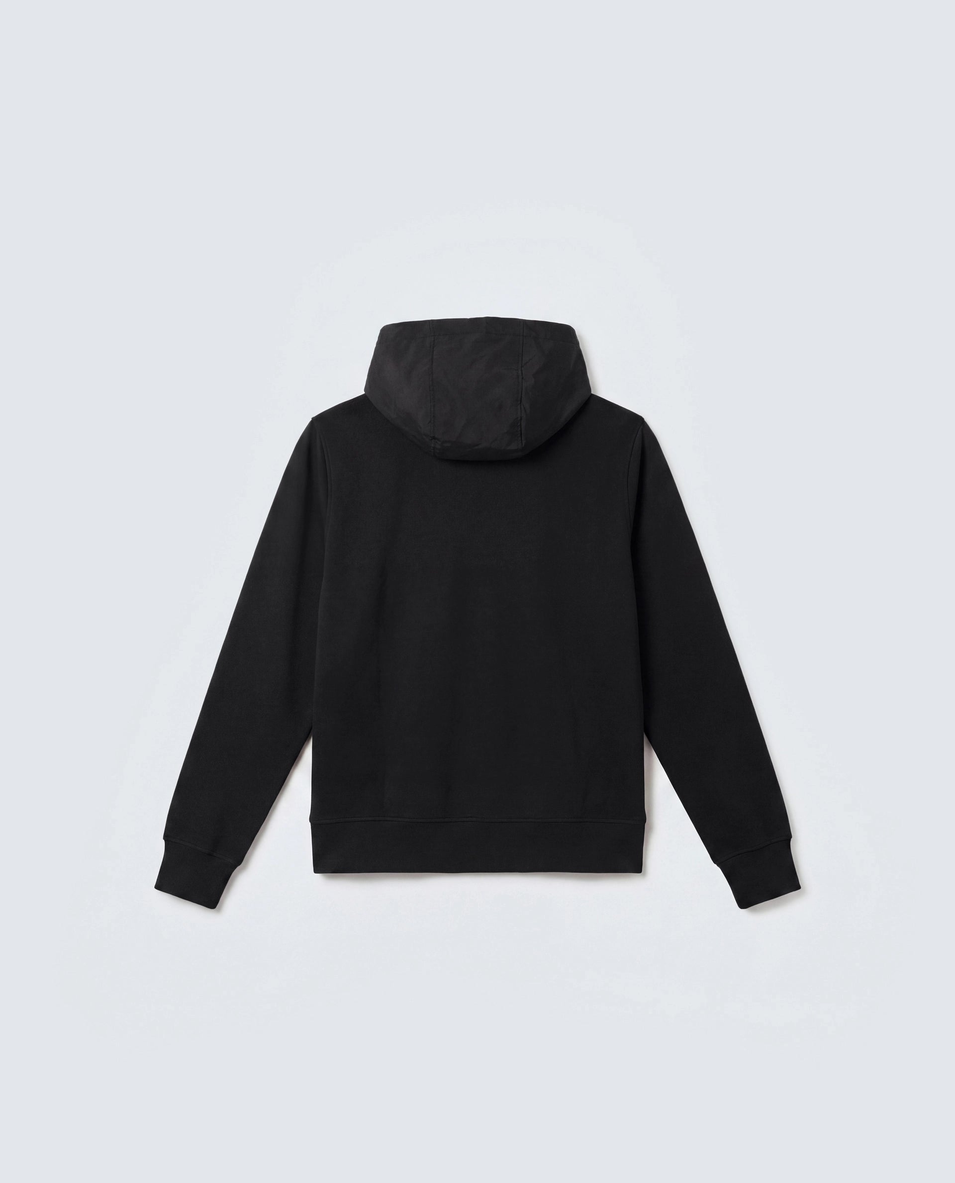 Rare Rabbit Men's Basic Rr-Corp-Duro Black Cotton Blend Regular Plain Sweatshirt