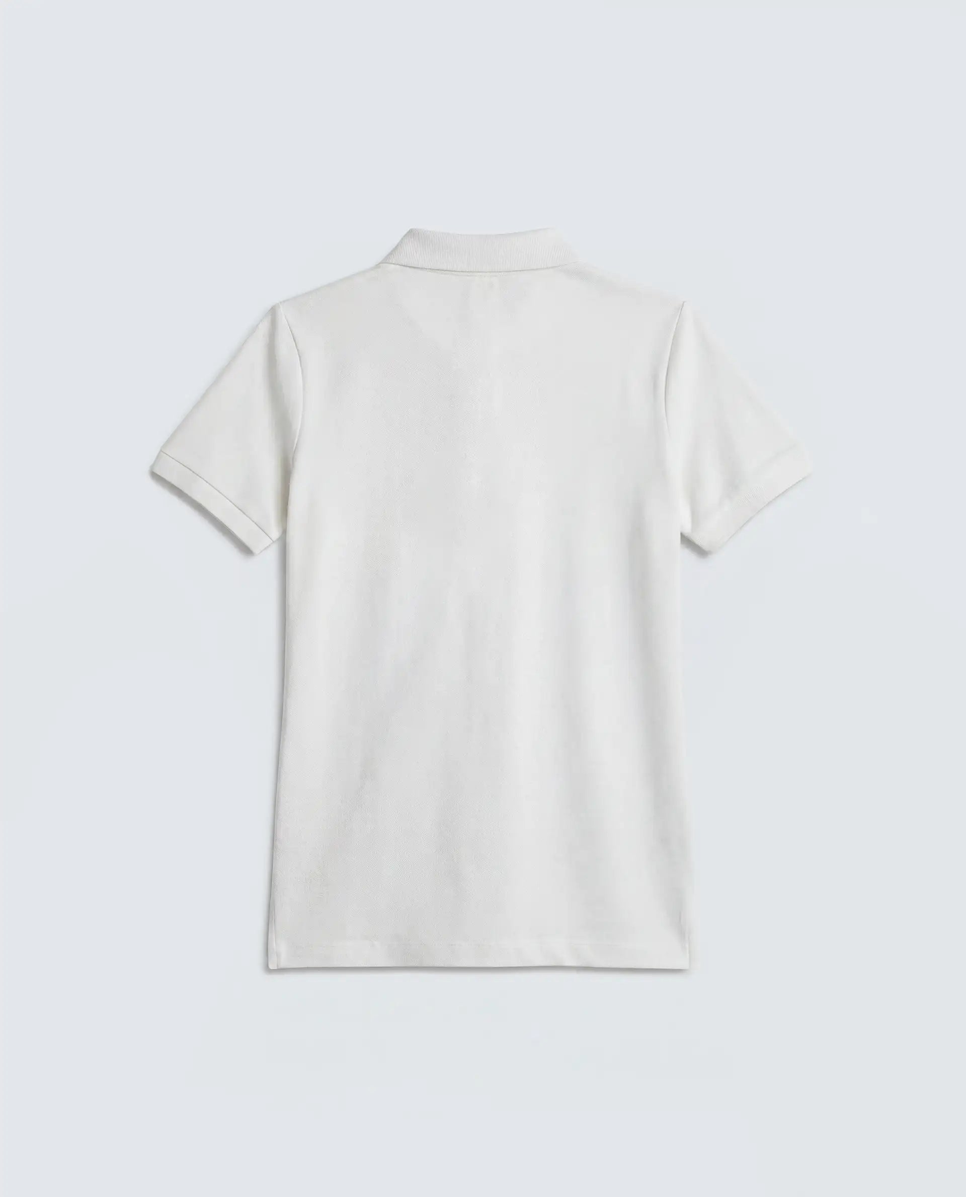 Rareism Women's Basic Rr-Corp-Elane White Cotton CollaredRegular Plain Polo