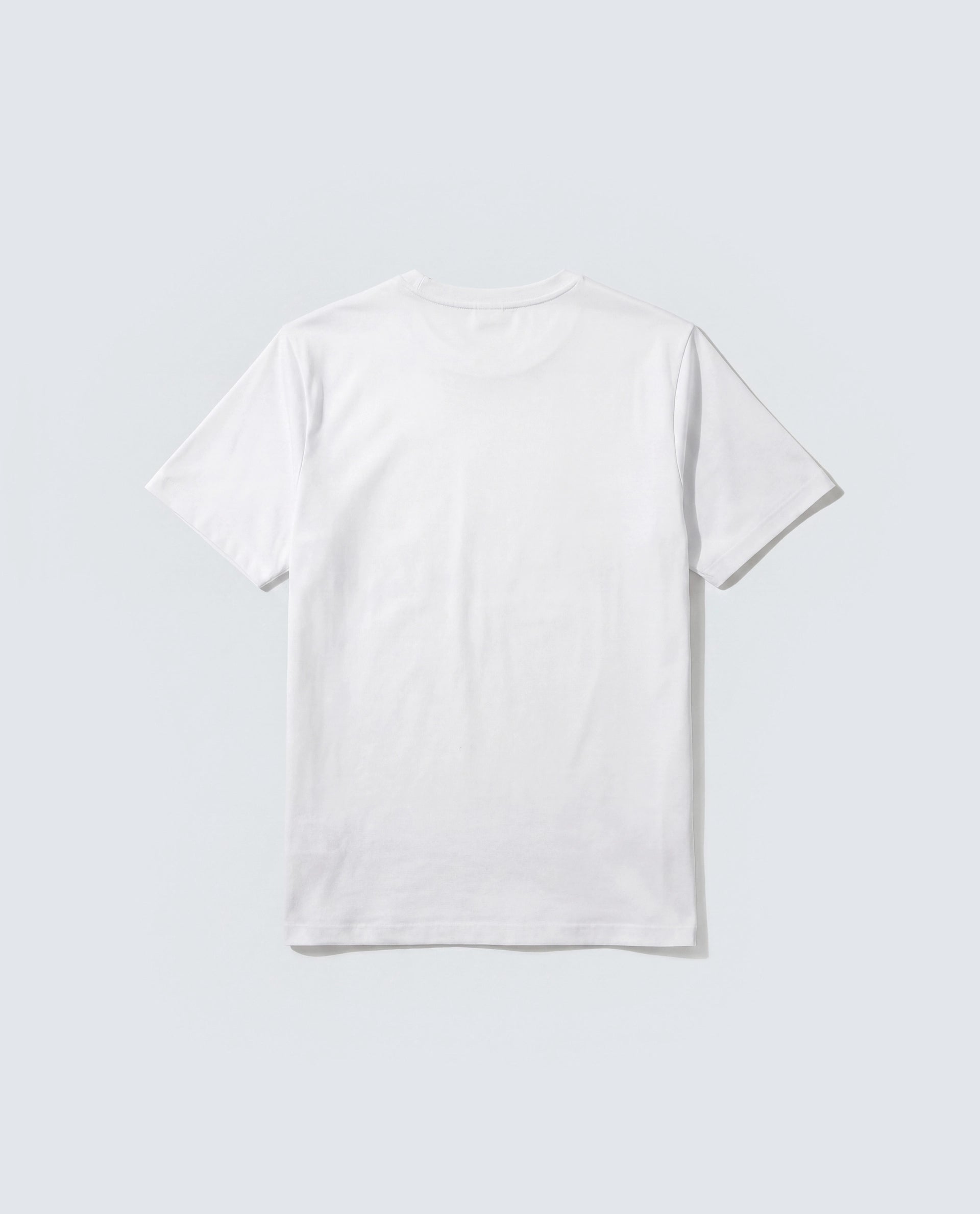 Rare Rabbit Men's Basic Rr-Corp-Rein White Cotton Blend Crew Neck Regular Plain T-Shirt