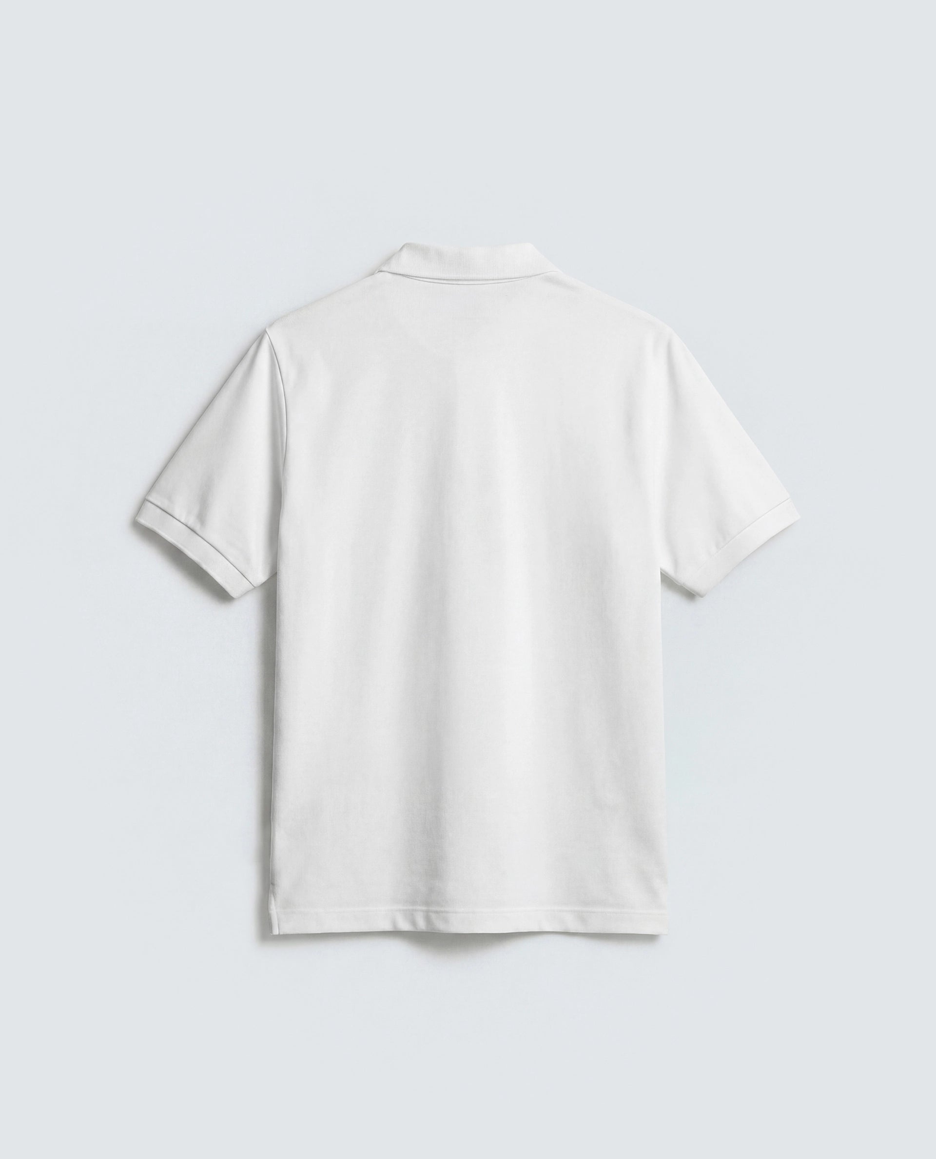 Rare Rabbit Men's Basic Rr-Corp-Tove White Cotton Spread Collar Regular Plain Polo