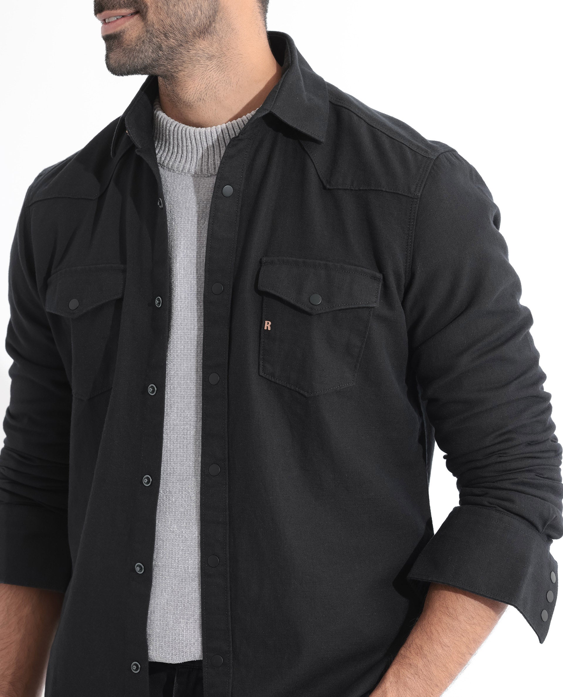 Mens Designer Wrangler Classic Casual Western Denim Shirt Top | eBay